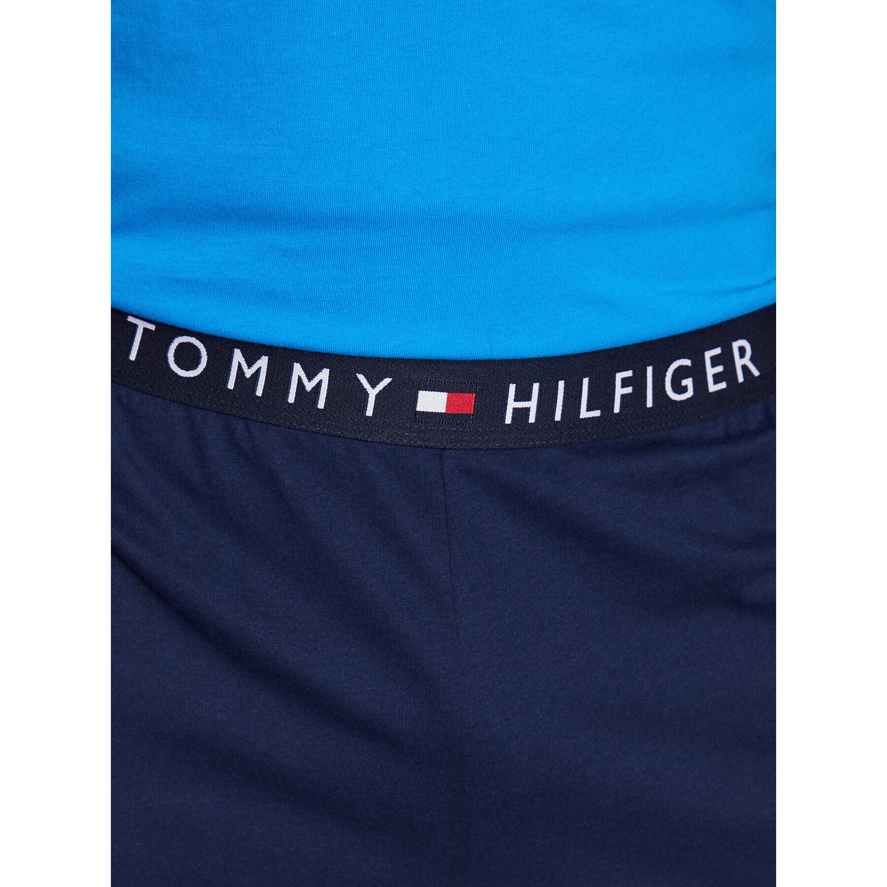 Tommy Hilfiger Pyžamo UM0UM01794 Tmavomodrá Regular Fit - Pepit.sk