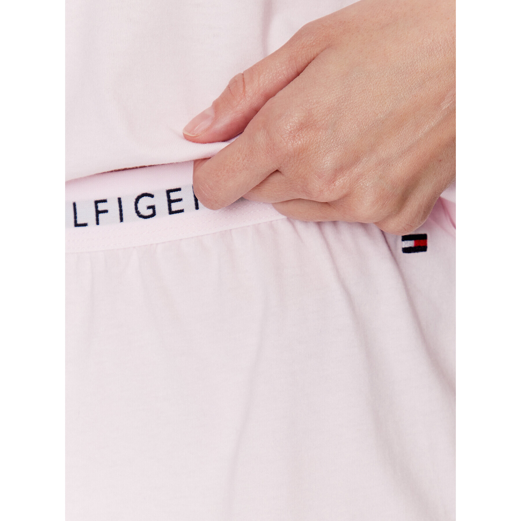 Tommy Hilfiger Pyžamo UW0UW04590 Ružová Regular Fit - Pepit.sk