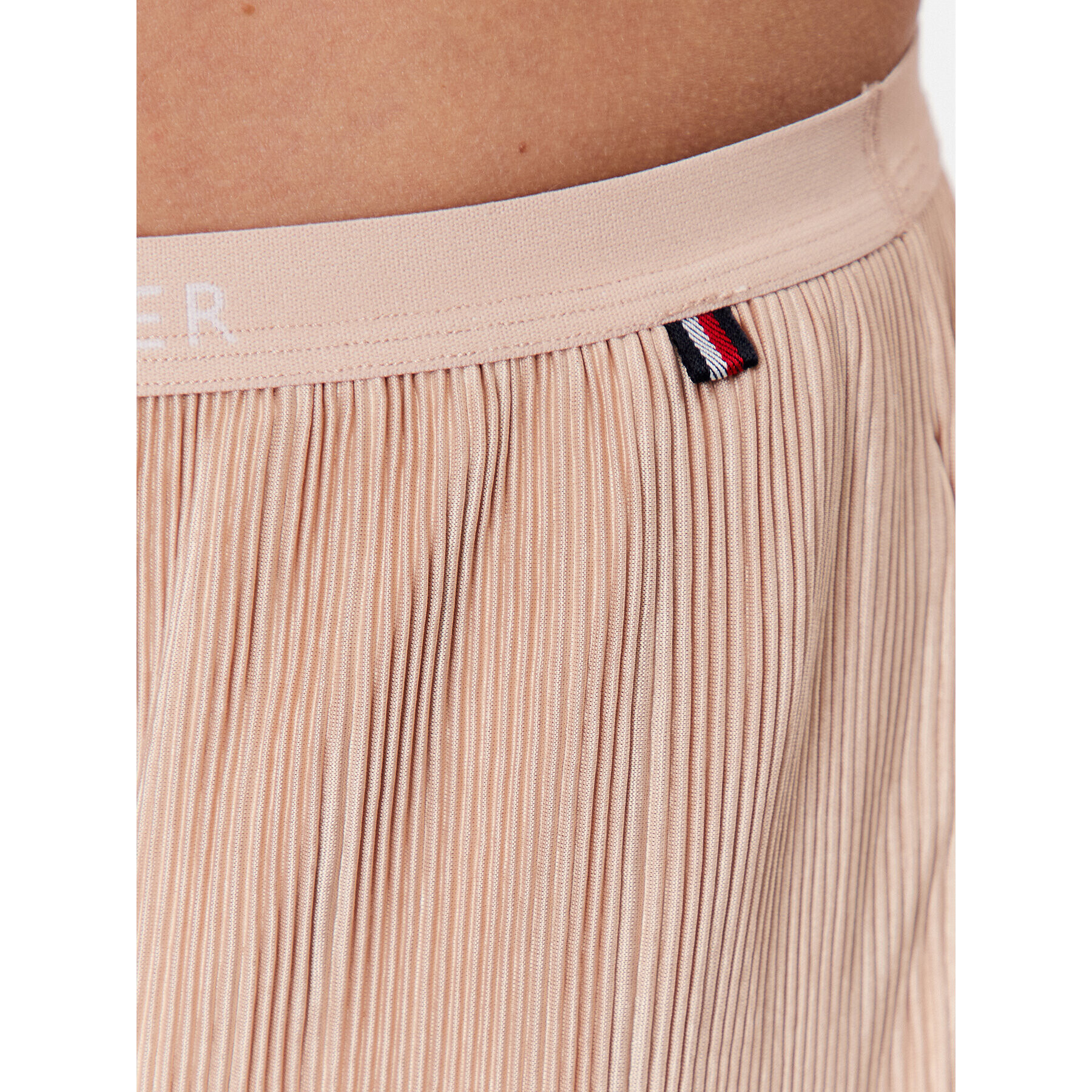 Tommy Hilfiger Pyžamové nohavice UW0UW04357 Béžová Relaxed Fit - Pepit.sk