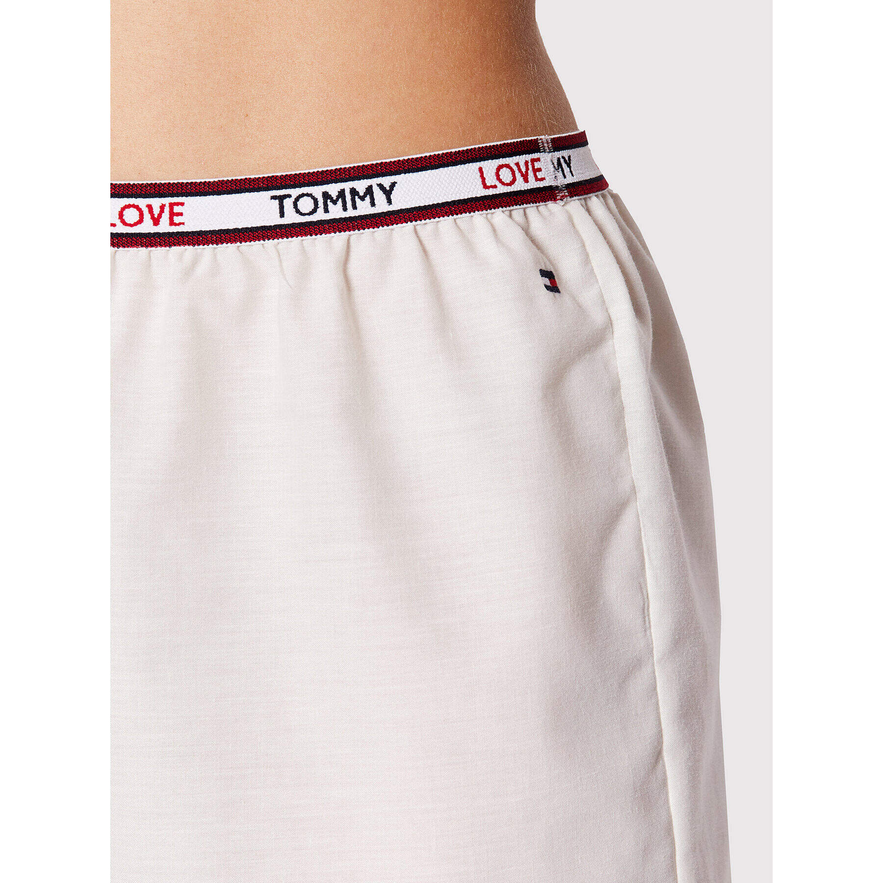 Tommy Hilfiger Pyžamové šortky UW0UW03616 Béžová Regular Fit - Pepit.sk