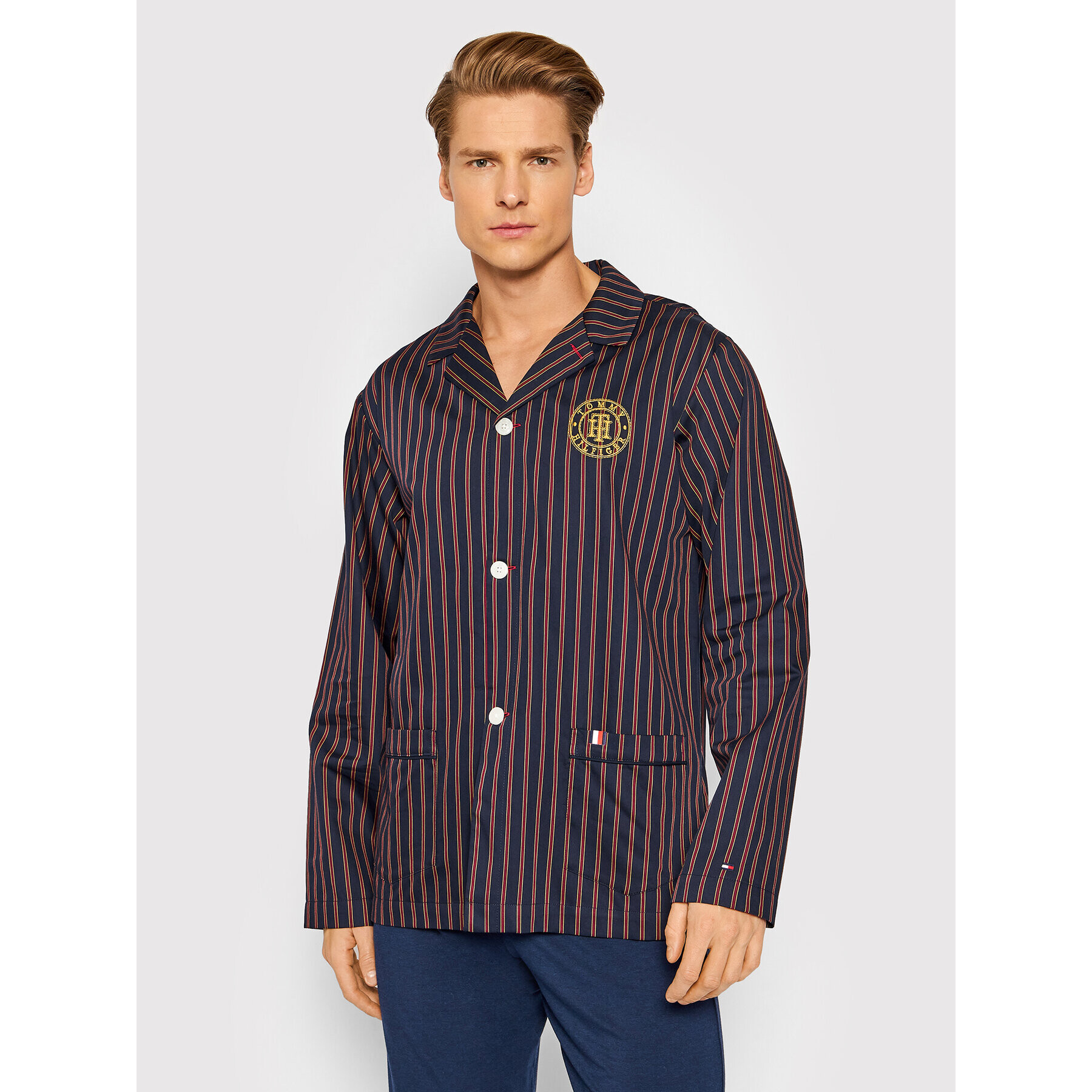 Tommy Hilfiger Pyžamový top Pj UM0UM02377 Tmavomodrá Regular Fit - Pepit.sk