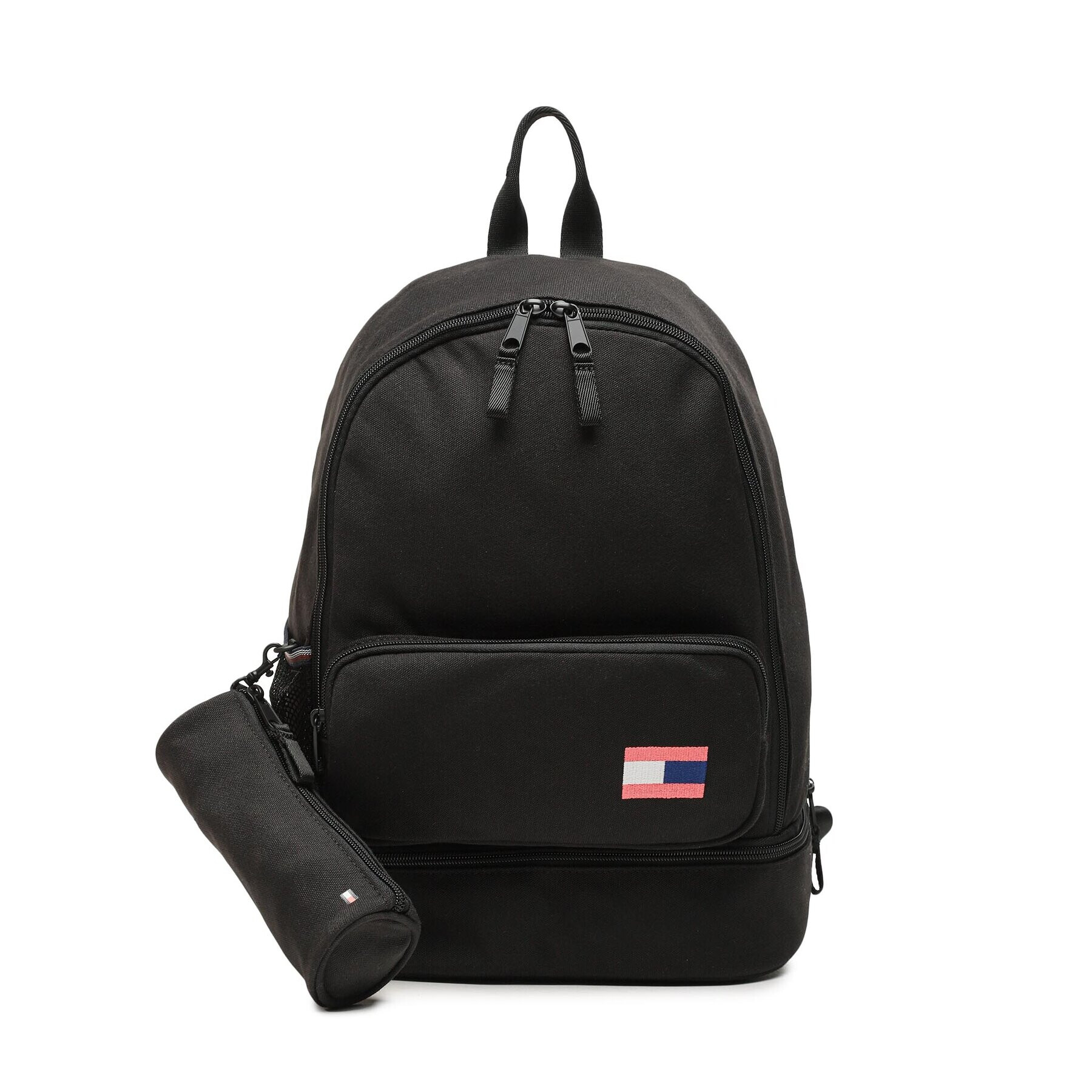 Tommy Hilfiger Ruksak Big Flag Backpack Set AU0AU01726 Čierna - Pepit.sk