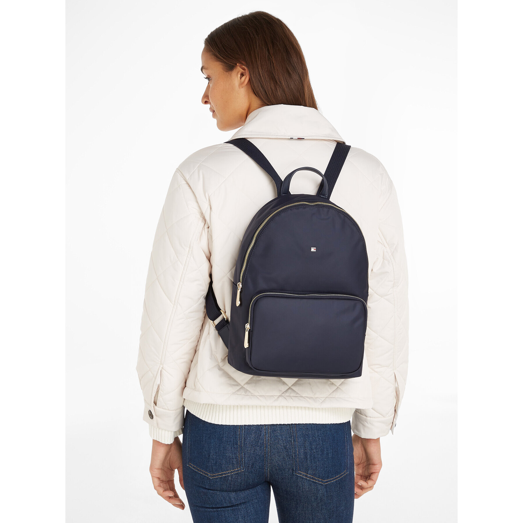 Tommy Hilfiger Ruksak Poppy Th Backpack AW0AW15641 Tmavomodrá - Pepit.sk