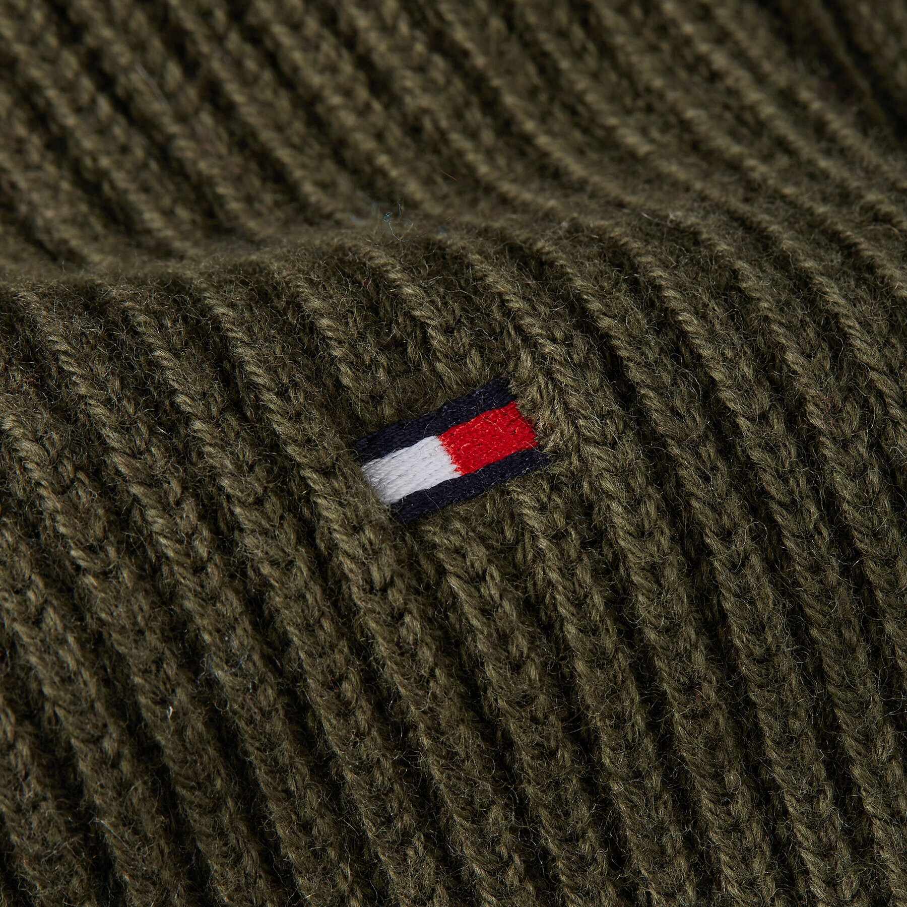 Tommy Hilfiger Šál Essential Flag Scarf AM0AM11480 Zelená - Pepit.sk