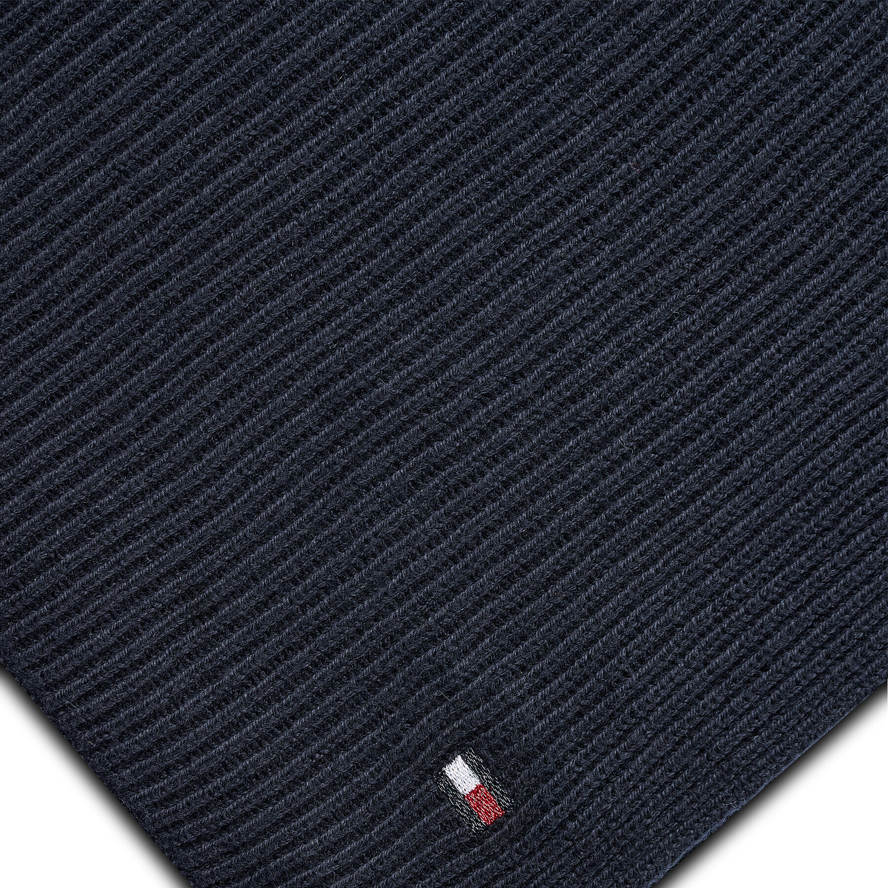 Tommy Hilfiger Šál Essential Knit Scarf AW0AW10719 Tmavomodrá - Pepit.sk