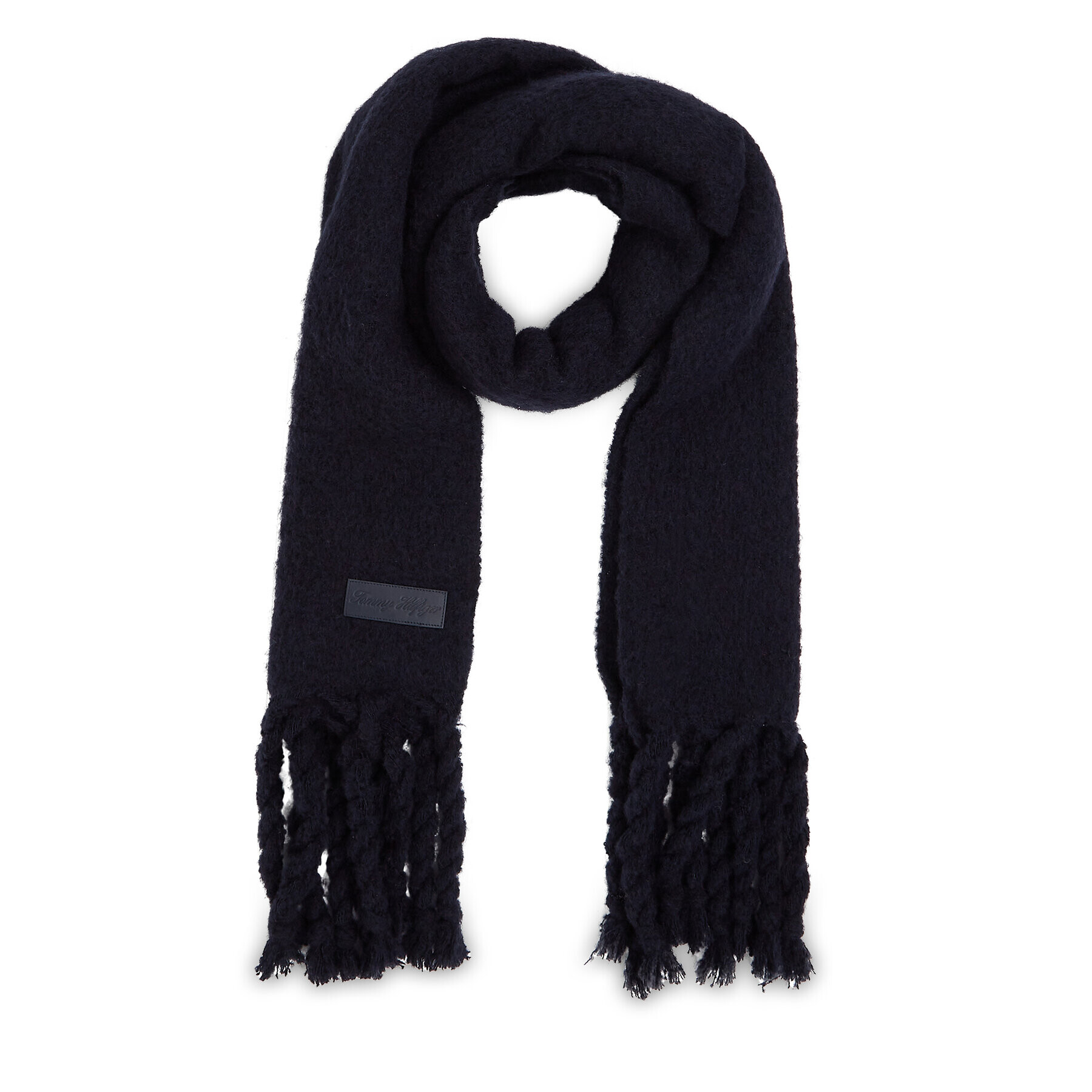 Tommy Hilfiger Šál Tommy Twist Scarf AW0AW15530 Tmavomodrá - Pepit.sk