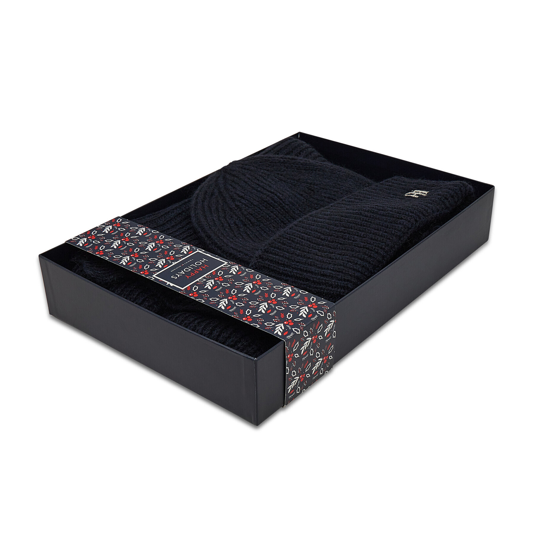 Tommy Hilfiger Set čiapka a šál Gp Th Effortless Scarf & Beanie AW0AW10855 Tmavomodrá - Pepit.sk