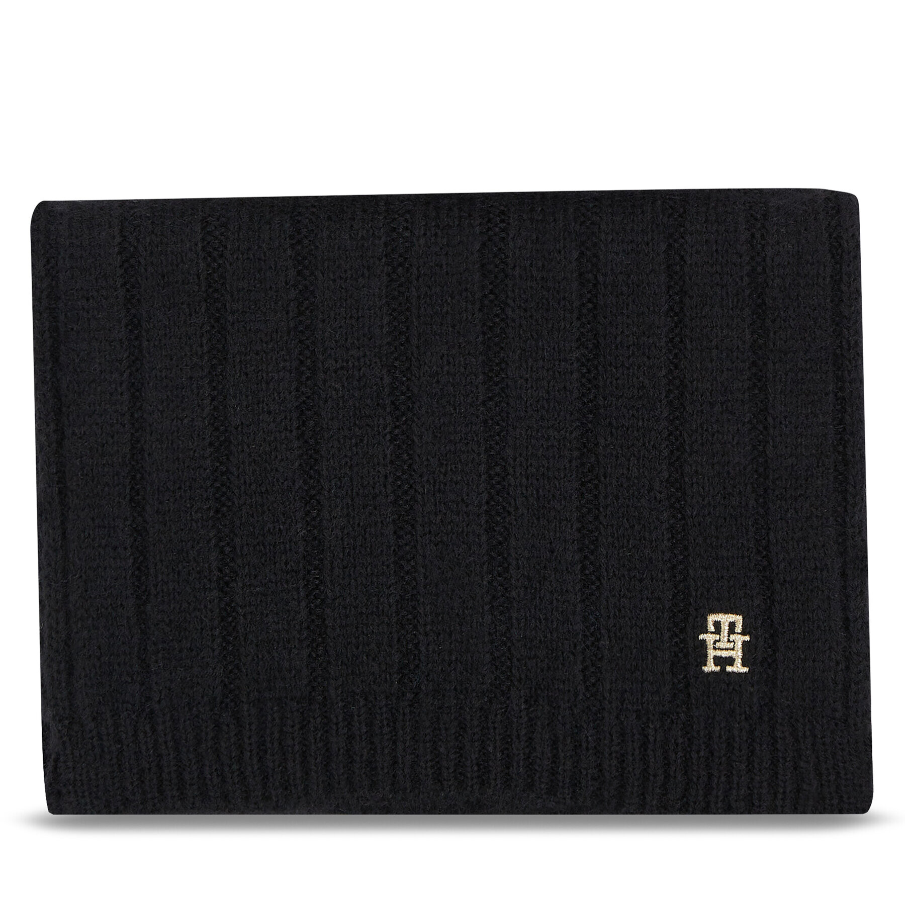 Tommy Hilfiger Set čiapka a šál Th Timeless Beanie + Scarf AW0AW15367BDS Čierna - Pepit.sk