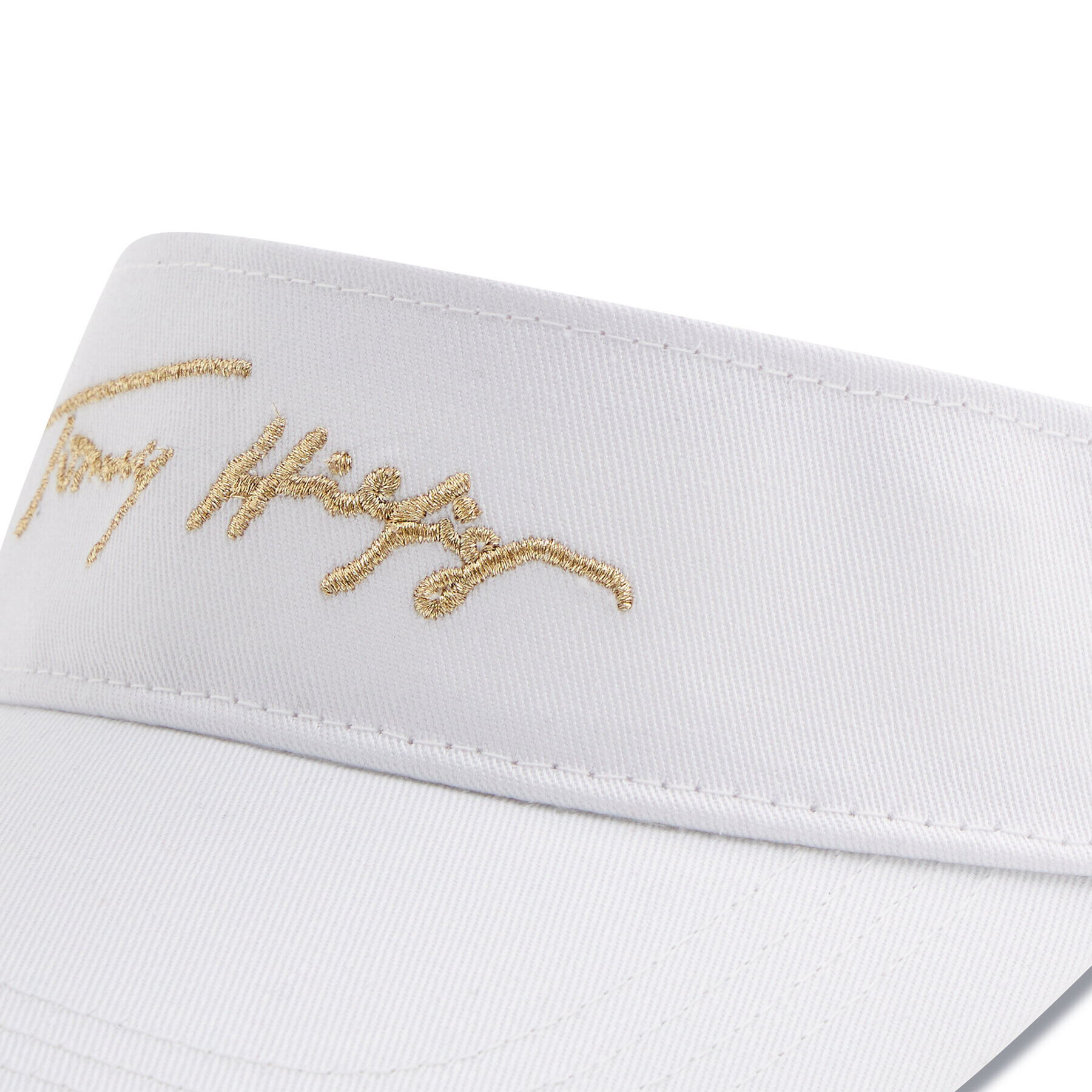 Tommy Hilfiger Šilt Signature Visor AW0AW09840 Biela - Pepit.sk