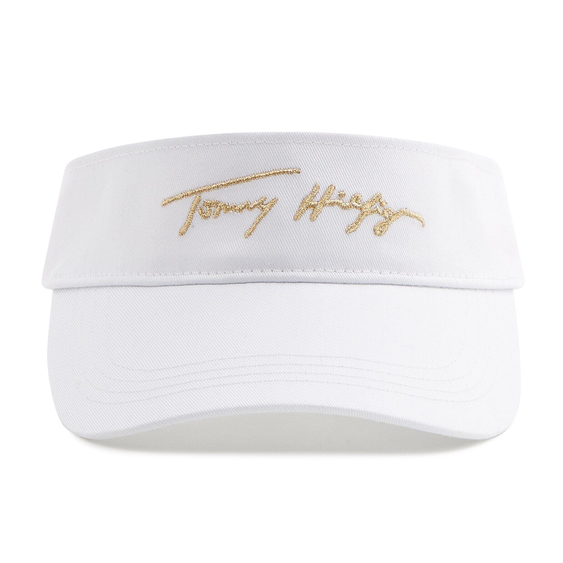 Tommy Hilfiger Šilt Signature Visor AW0AW09840 Biela - Pepit.sk