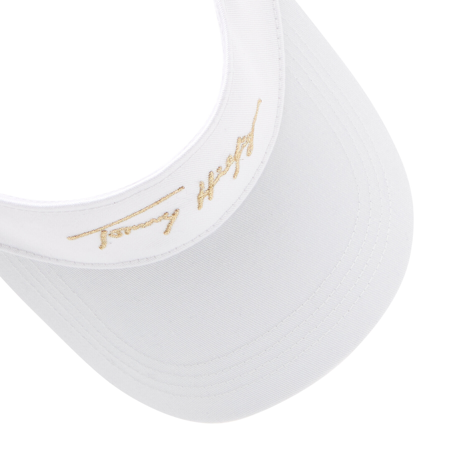 Tommy Hilfiger Šilt Signature Visor AW0AW09840 Biela - Pepit.sk