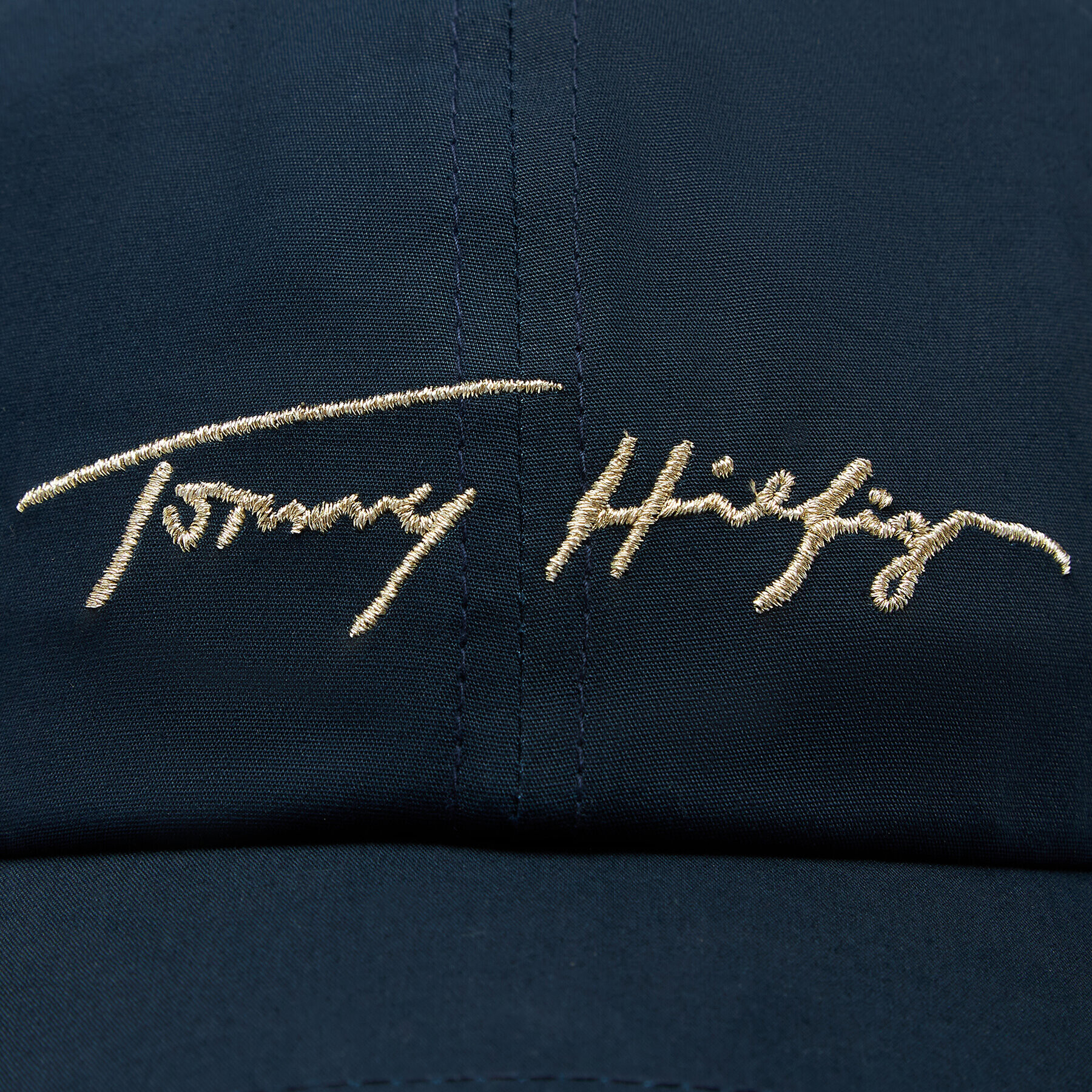 Tommy Hilfiger Šiltovka Signature AW0AW09806 Tmavomodrá - Pepit.sk