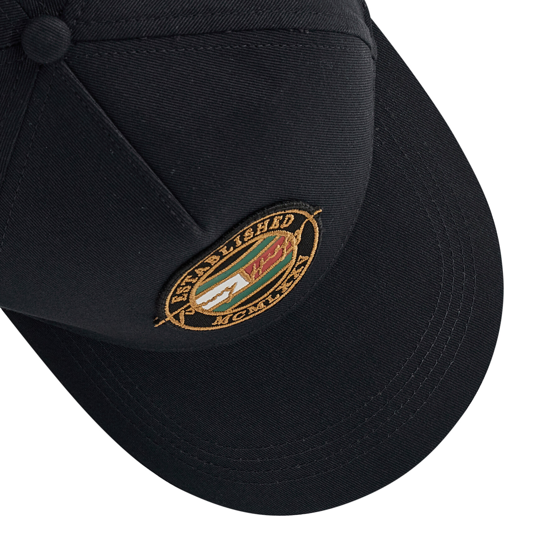 Tommy Hilfiger Šiltovka Signature Patch Cap AM0AM07607 Čierna - Pepit.sk