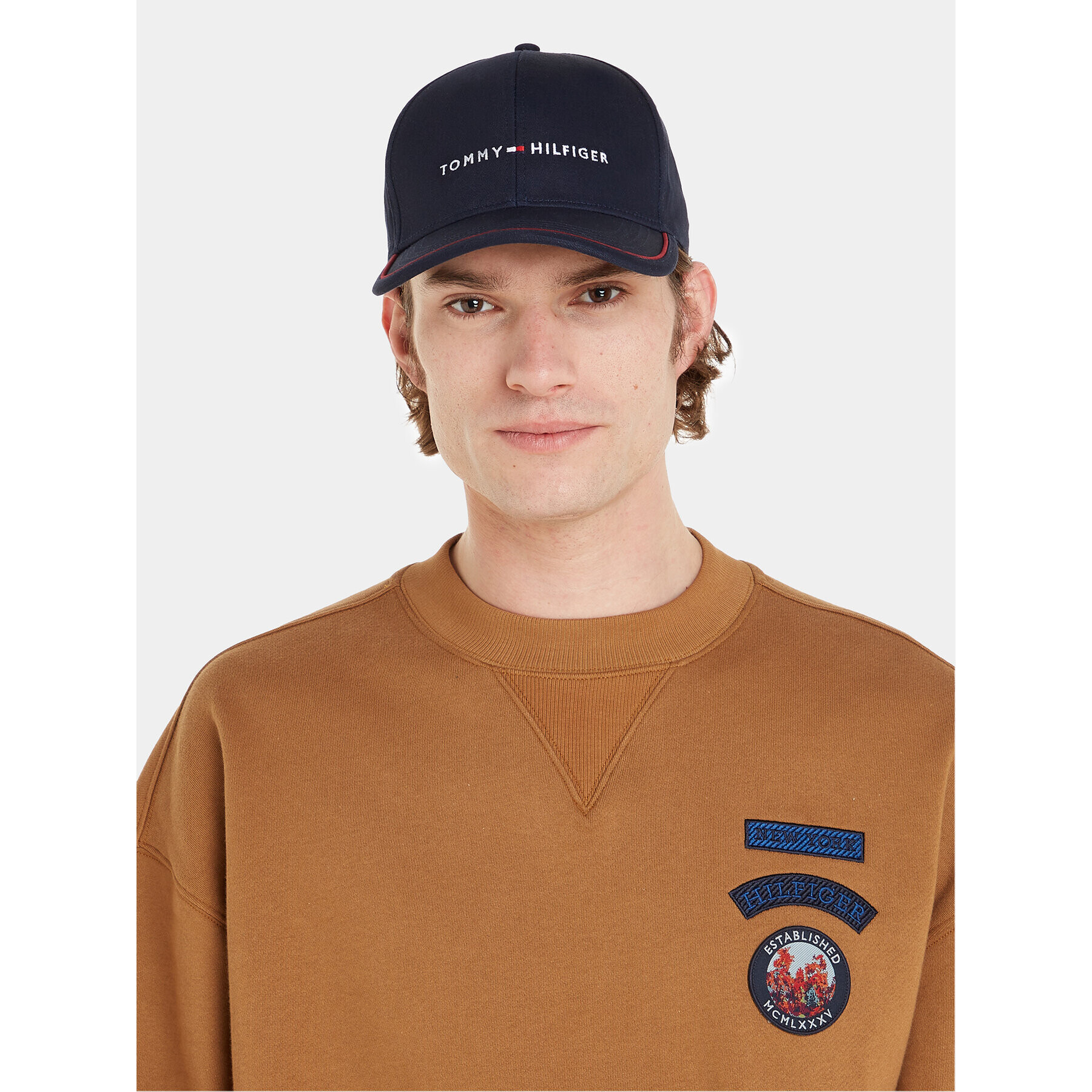 Tommy Hilfiger Šiltovka Th Skyline Cap AM0AM11494 Tmavomodrá - Pepit.sk