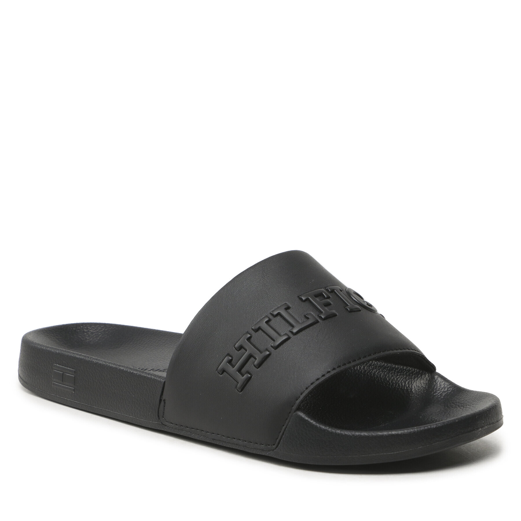 Tommy Hilfiger Šľapky 3D Print Hilfiger Pool Slide FM0FM04612 Čierna - Pepit.sk