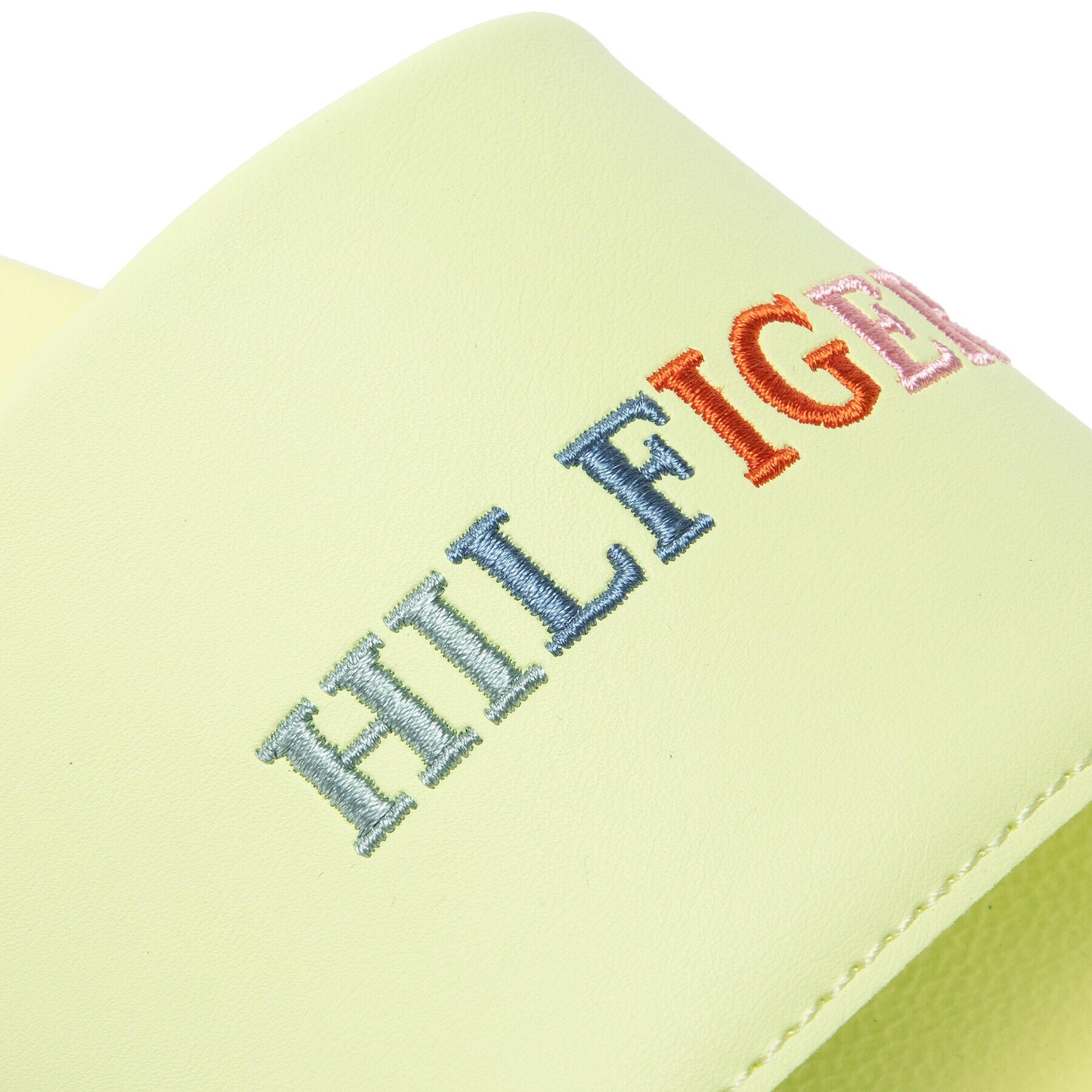 Tommy Hilfiger Šľapky Colorful Hilfiger Pool Slide FM0FM04060 Zelená - Pepit.sk