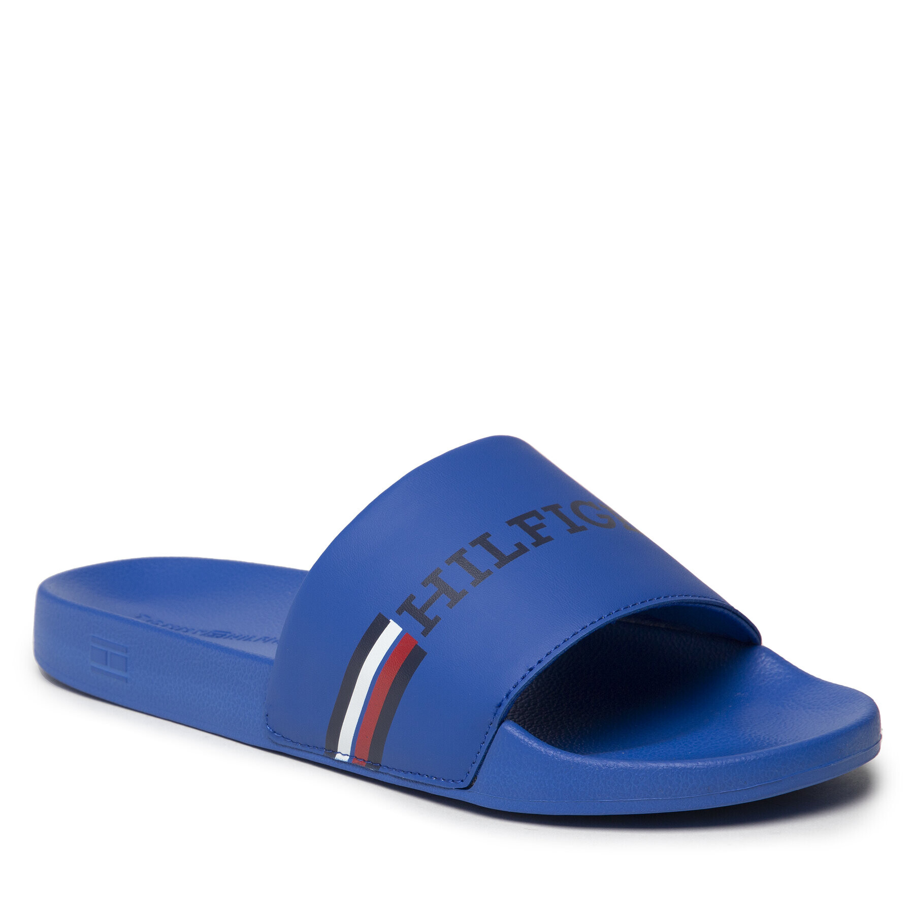 Tommy Hilfiger Šľapky Corporate Flag Pool Slide FM0FM04613 Modrá - Pepit.sk