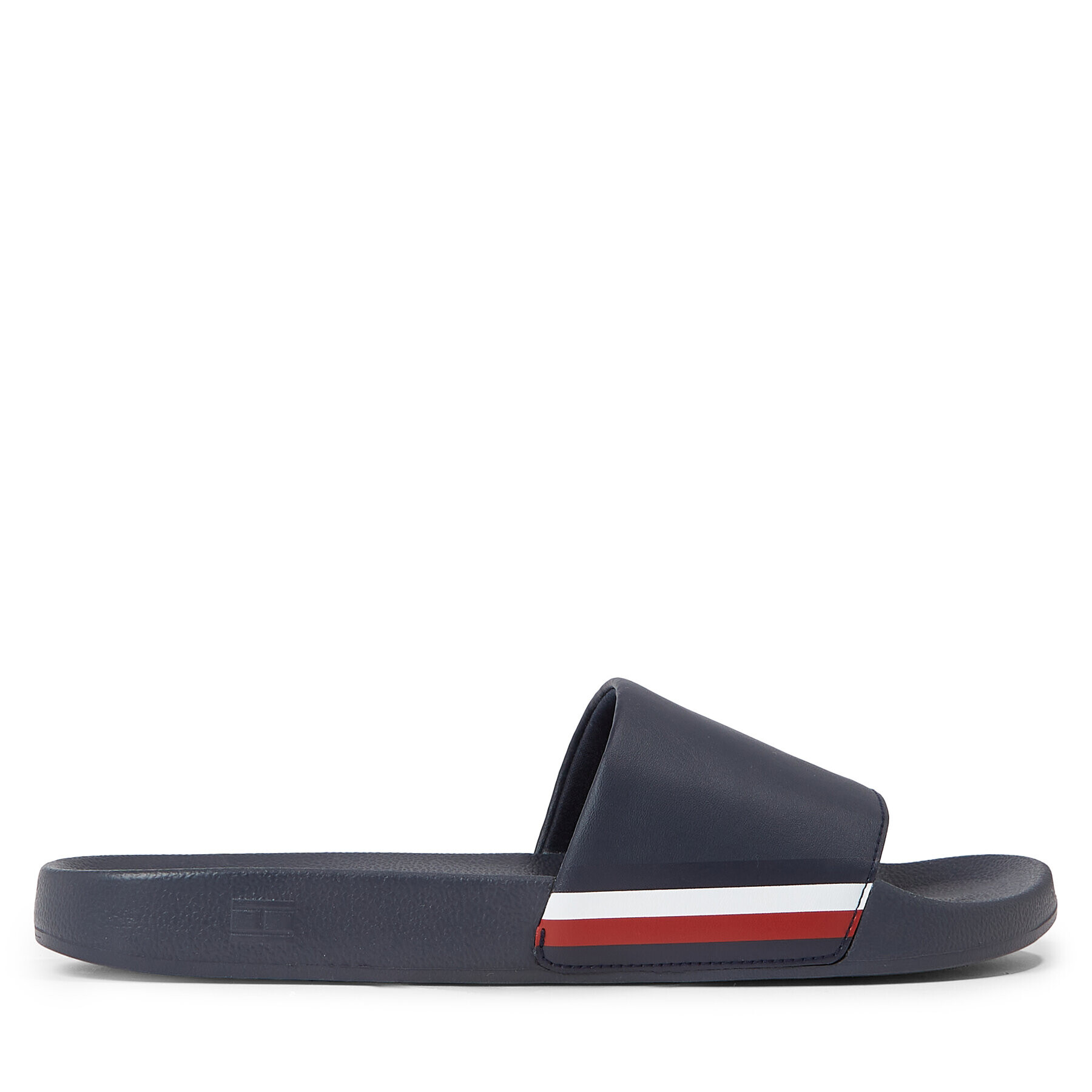 Tommy Hilfiger Šľapky Corporate Hilfiger Pool Slide FM0FM04853 Modrá - Pepit.sk