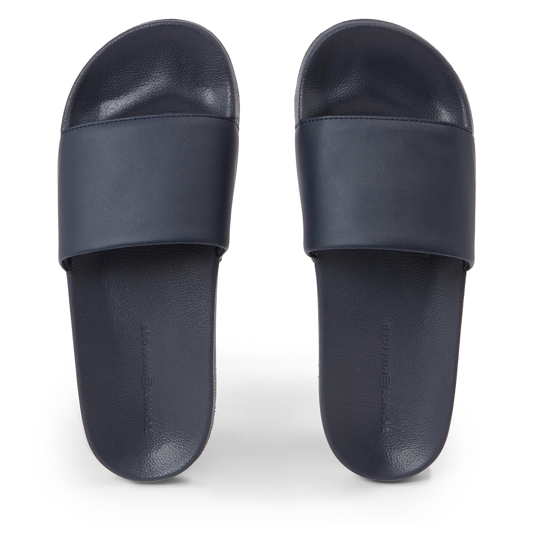 Tommy Hilfiger Šľapky Corporate Hilfiger Pool Slide FM0FM04853 Modrá - Pepit.sk