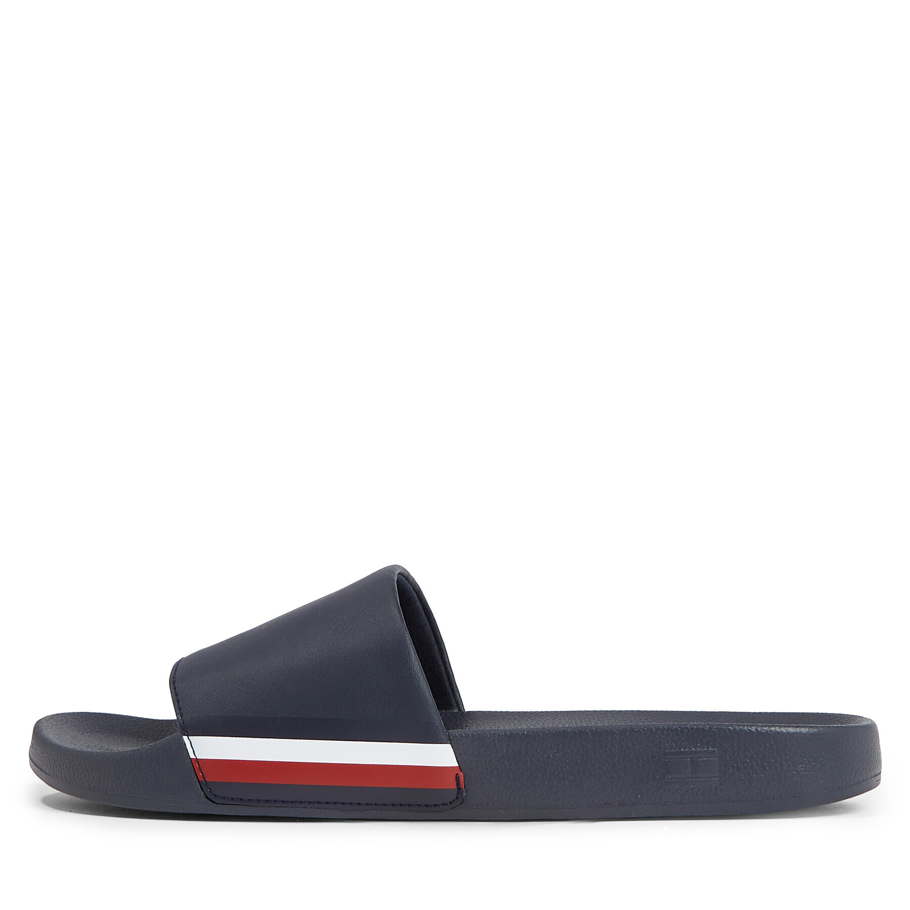 Tommy Hilfiger Šľapky Corporate Hilfiger Pool Slide FM0FM04853 Modrá - Pepit.sk