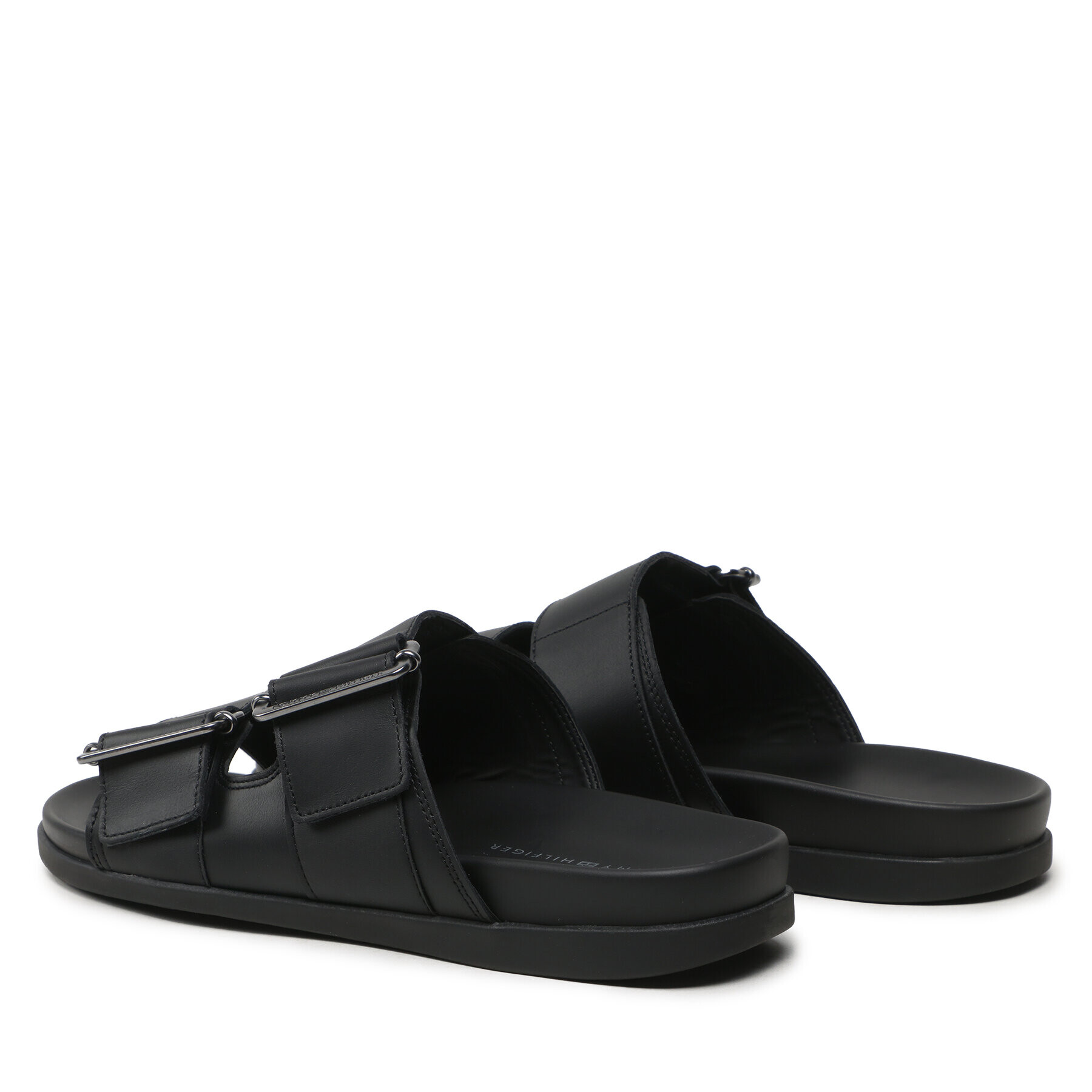 Tommy Hilfiger Šľapky Lth Buckles Sandal FM0FM04796 Čierna - Pepit.sk