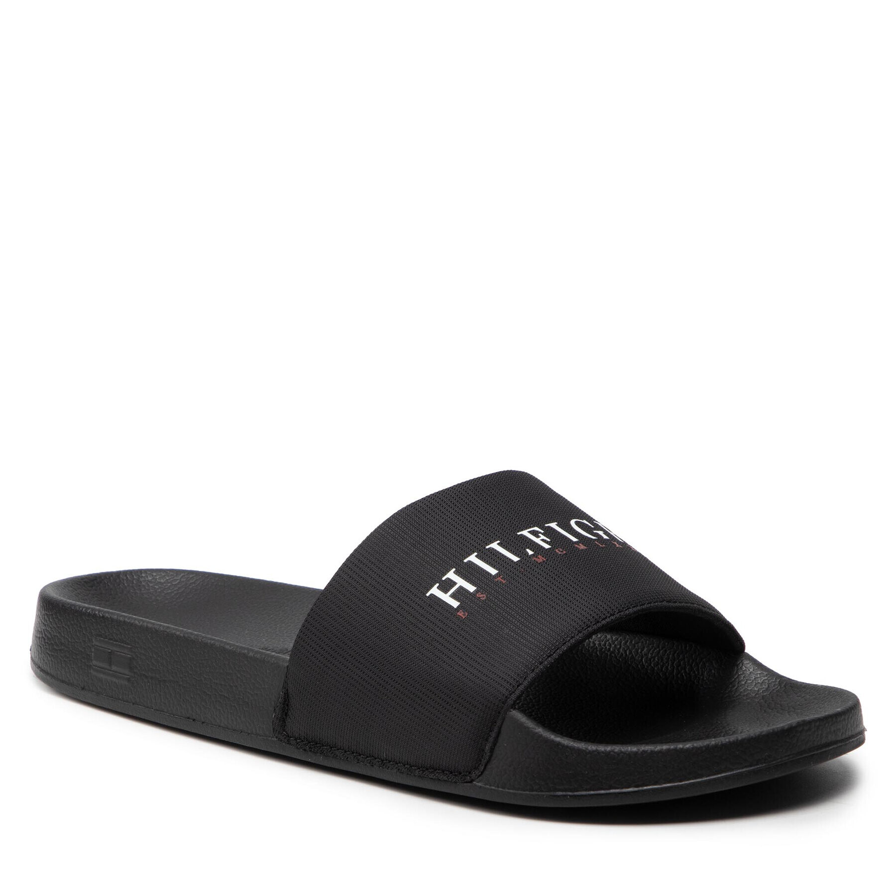 Tommy Hilfiger Šľapky Seasonal Hilfiger Pool Slide FM0FM03886 Čierna - Pepit.sk