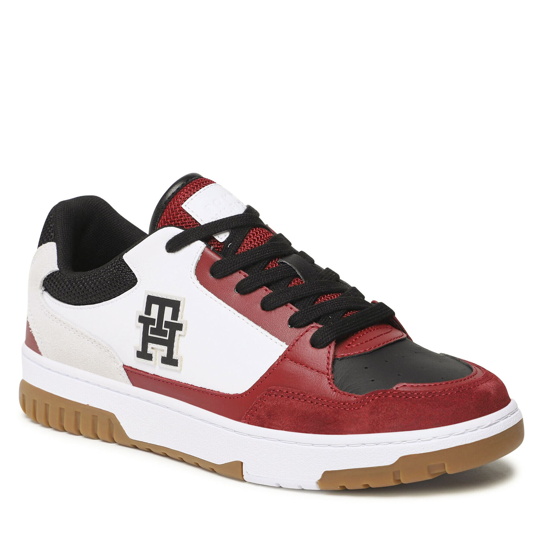 Tommy Hilfiger Sneakersy Basket Street Mix FM0FM04695 Biela - Pepit.sk