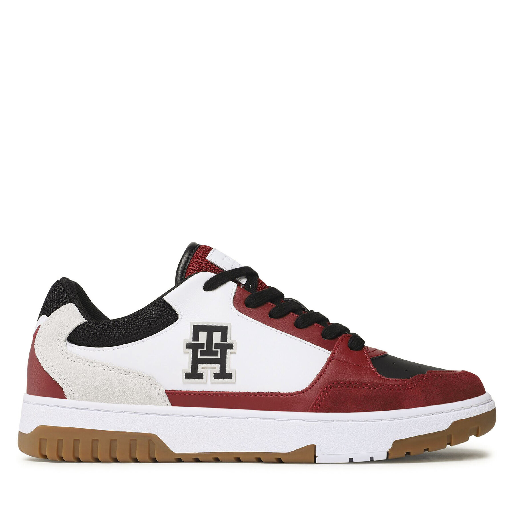 Tommy Hilfiger Sneakersy Basket Street Mix FM0FM04695 Biela - Pepit.sk