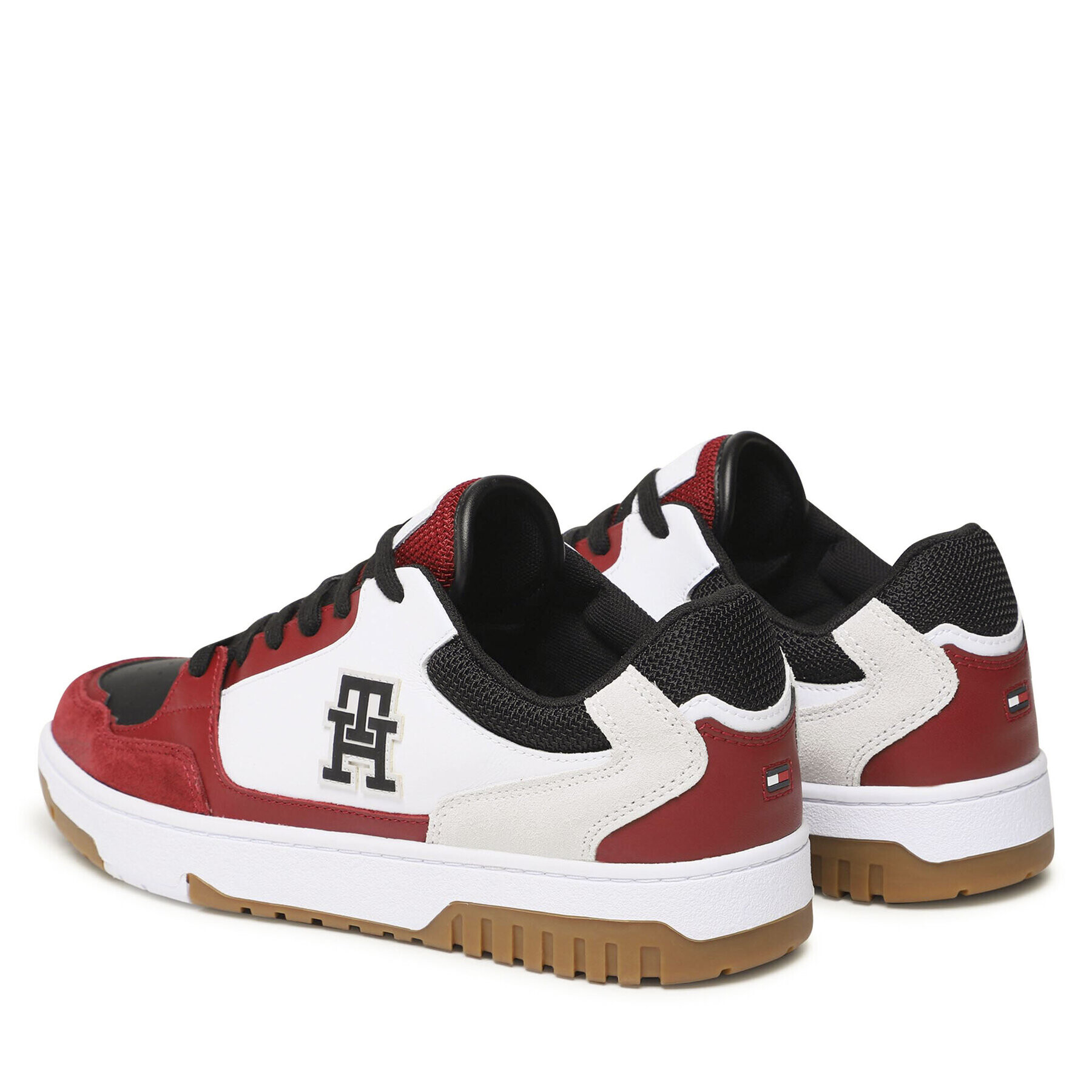 Tommy Hilfiger Sneakersy Basket Street Mix FM0FM04695 Biela - Pepit.sk