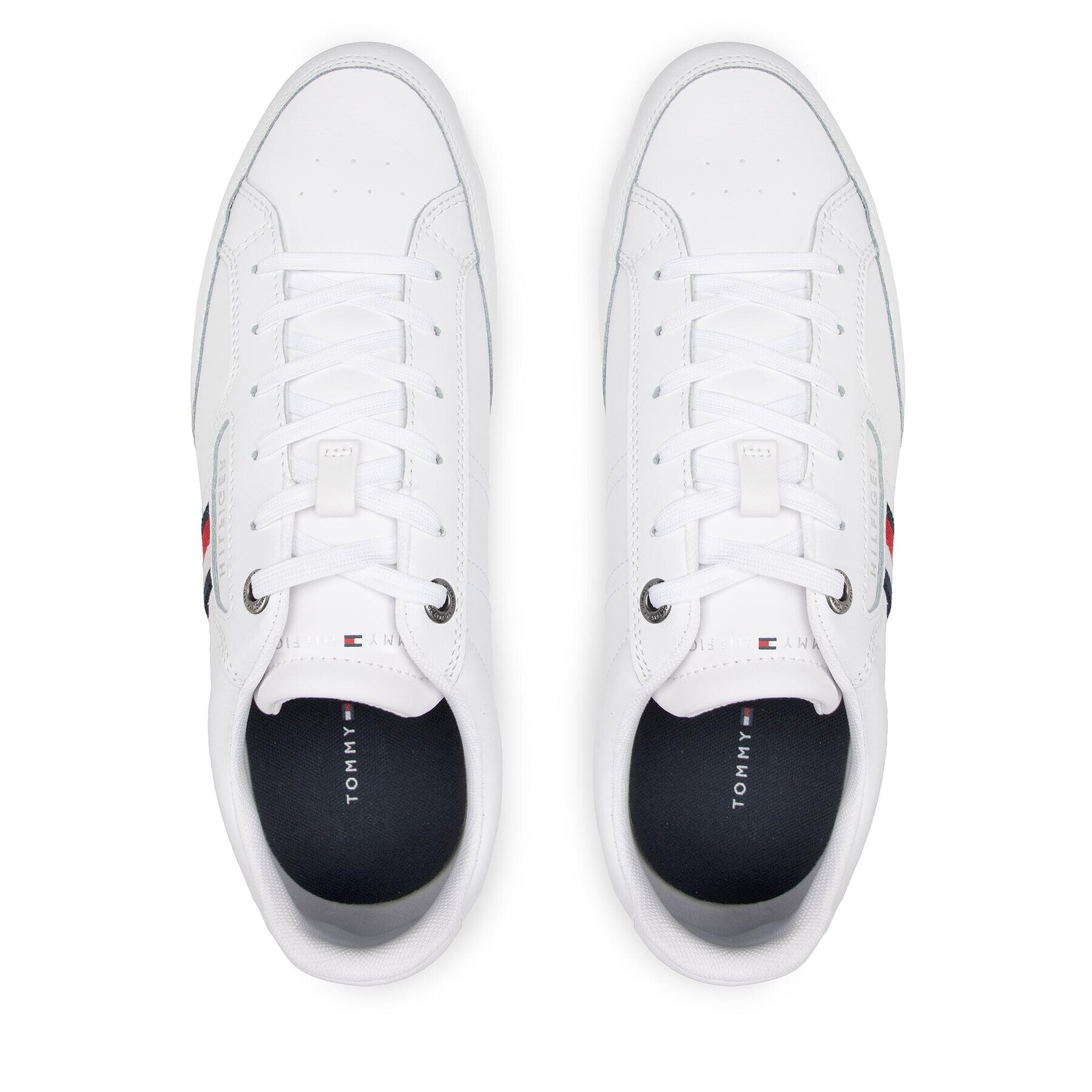 Tommy Hilfiger Sneakersy Classic Lo Cupsole Leather FM0FM04277 Biela - Pepit.sk