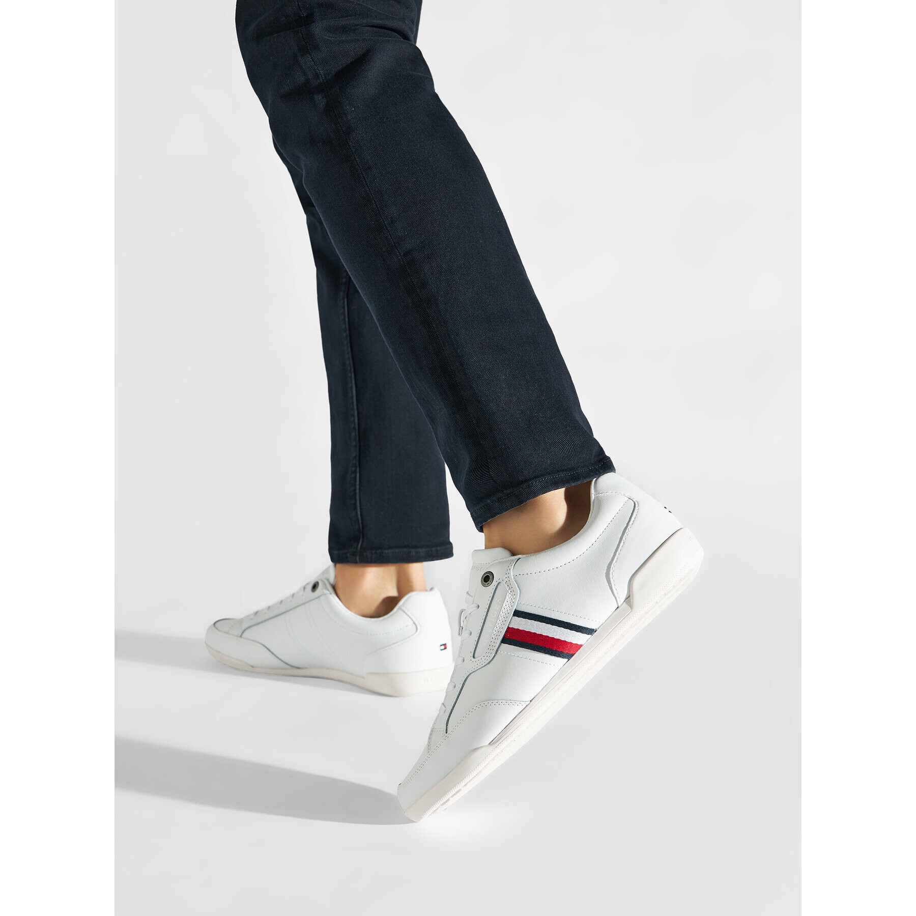 Tommy Hilfiger Sneakersy Classic Lo Cupsole Leather FM0FM04277 Biela - Pepit.sk