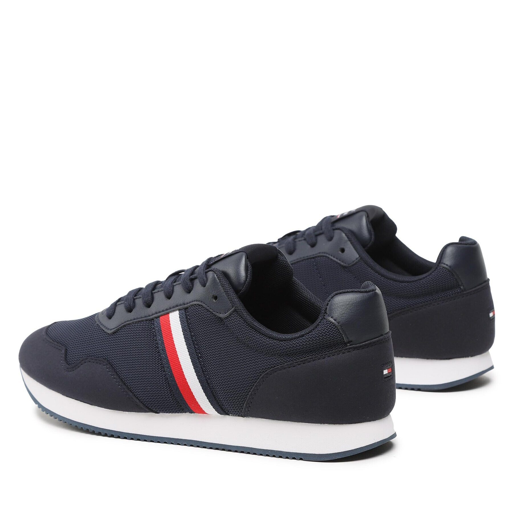 Tommy Hilfiger Sneakersy Core Lo Runner FM0FM04504 Tmavomodrá - Pepit.sk