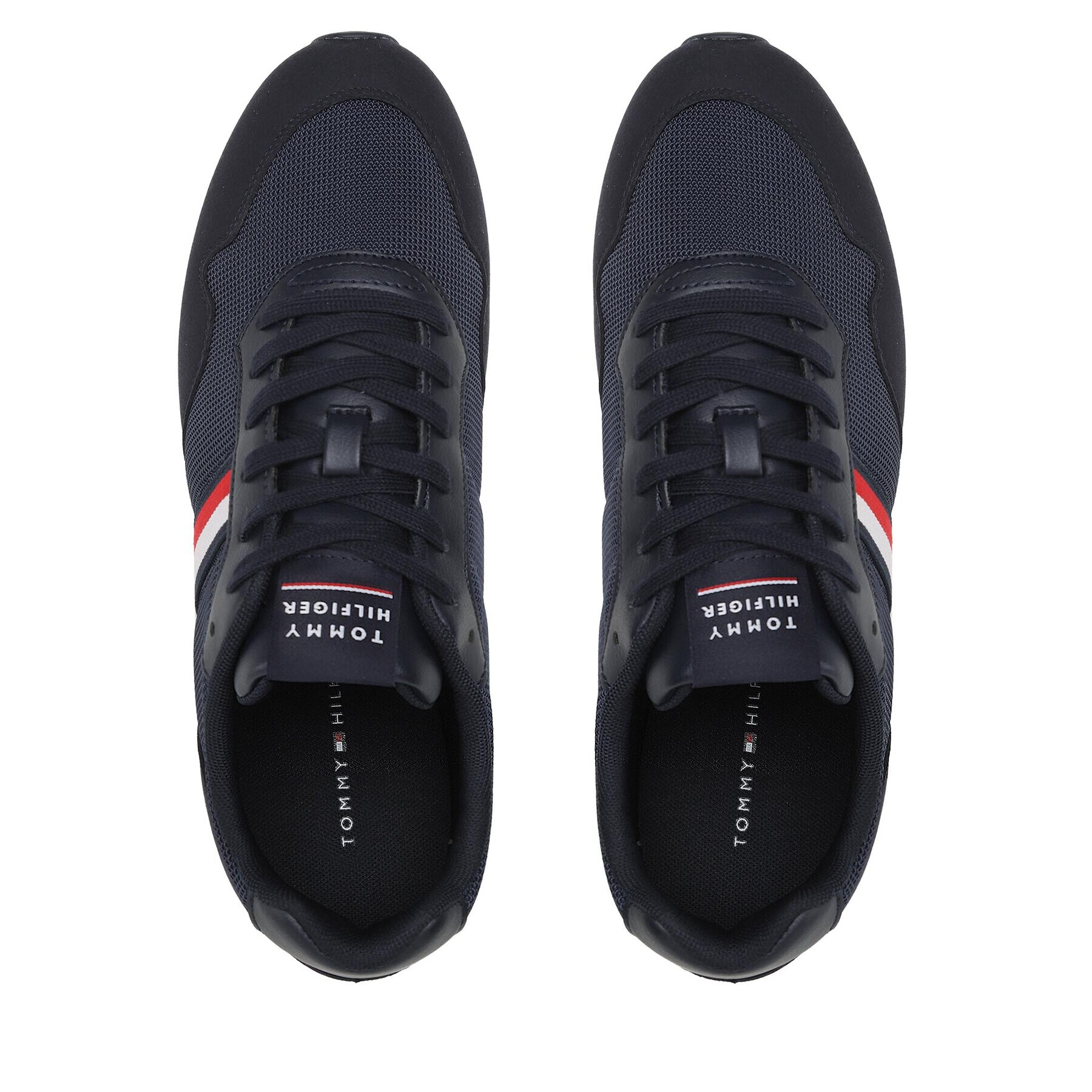 Tommy Hilfiger Sneakersy Core Lo Runner FM0FM04504 Tmavomodrá - Pepit.sk