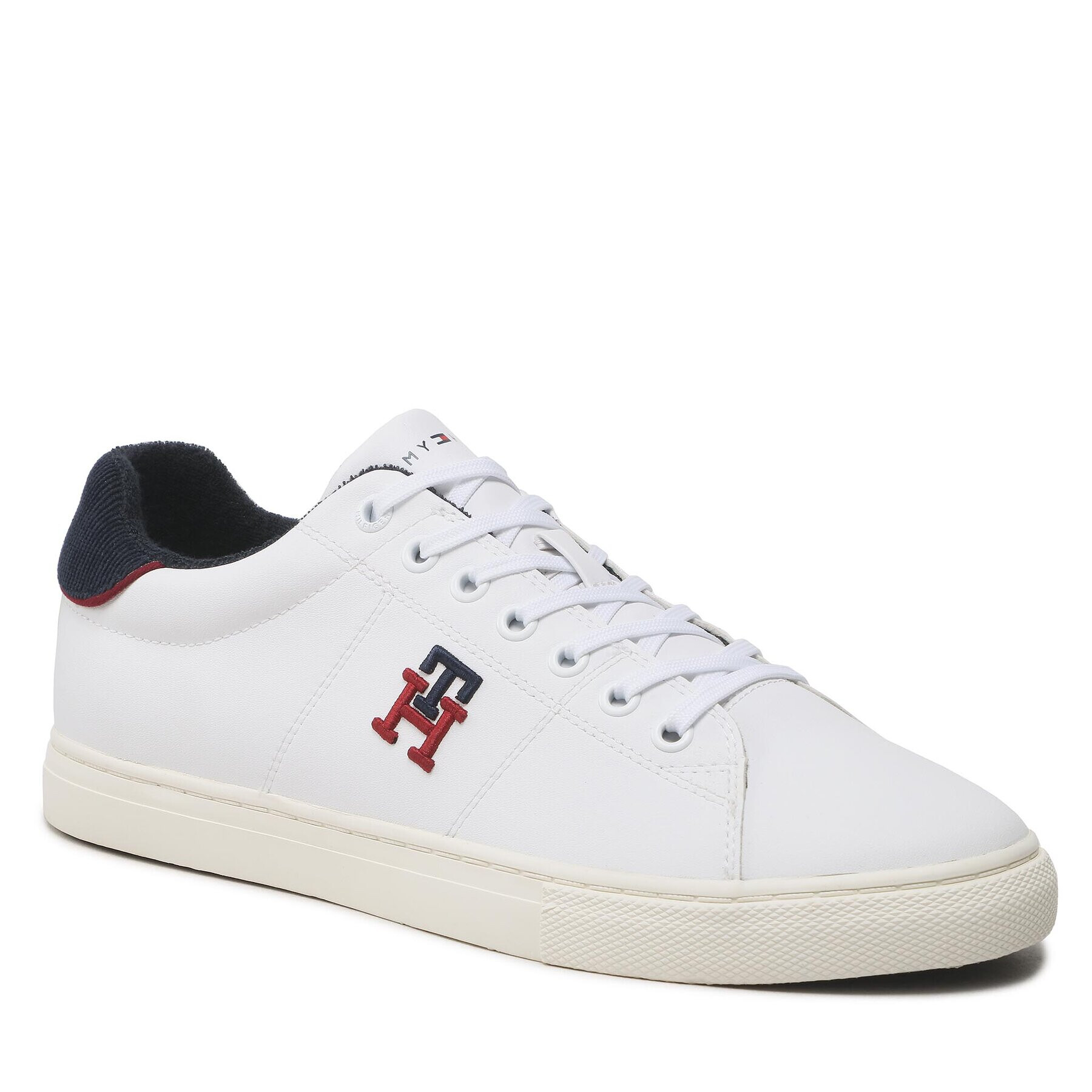 Tommy Hilfiger Sneakersy Core Vulc Varsity Monogram FM0FM04350 Biela - Pepit.sk