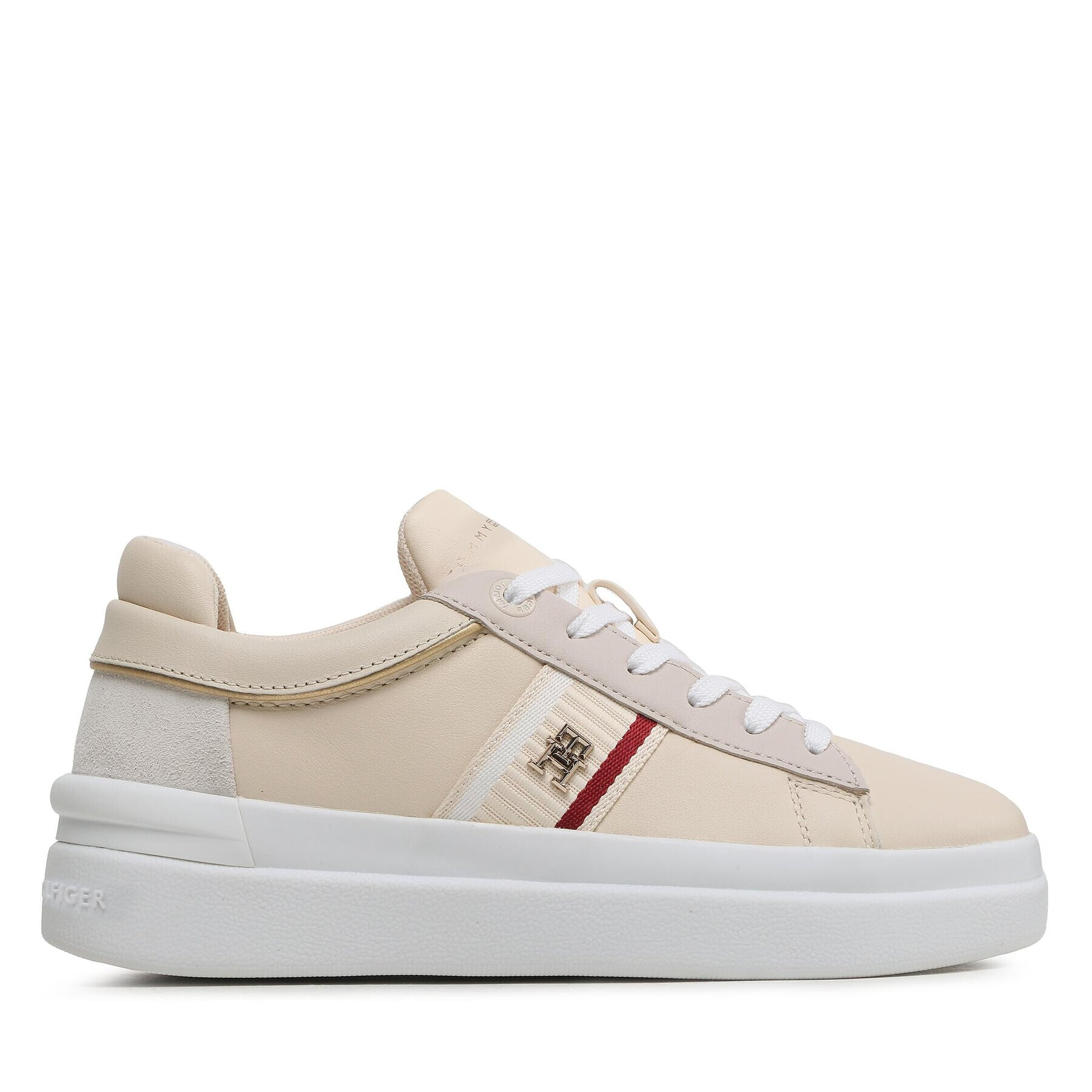 Tommy Hilfiger Sneakersy Corp Webbing Court Sneaker FW0FW07387 Béžová - Pepit.sk