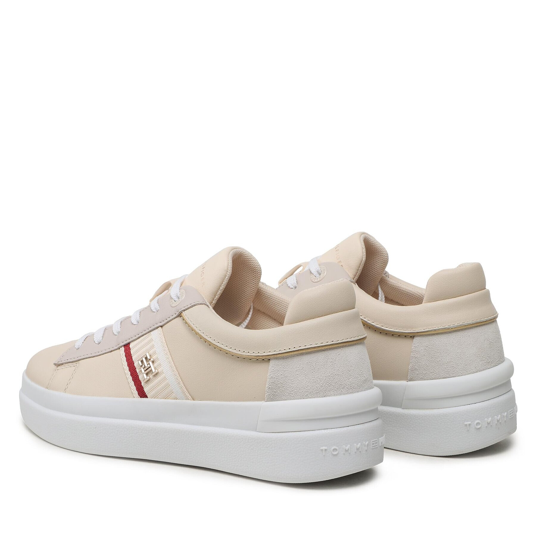 Tommy Hilfiger Sneakersy Corp Webbing Court Sneaker FW0FW07387 Béžová - Pepit.sk