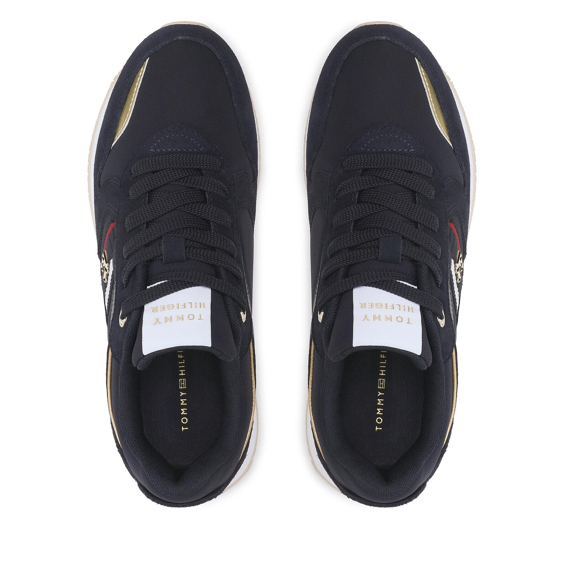 Tommy Hilfiger Sneakersy Corp Webbing Runner FW0FW07383 Tmavomodrá - Pepit.sk