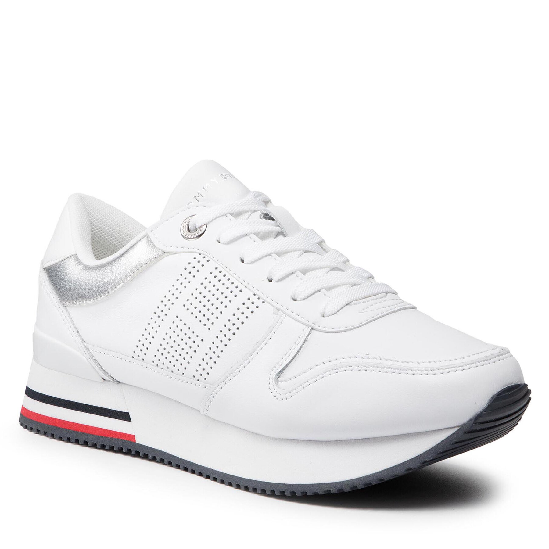 Tommy Hilfiger Sneakersy Corporate Active City Sneaker FW0FW05800 Biela - Pepit.sk