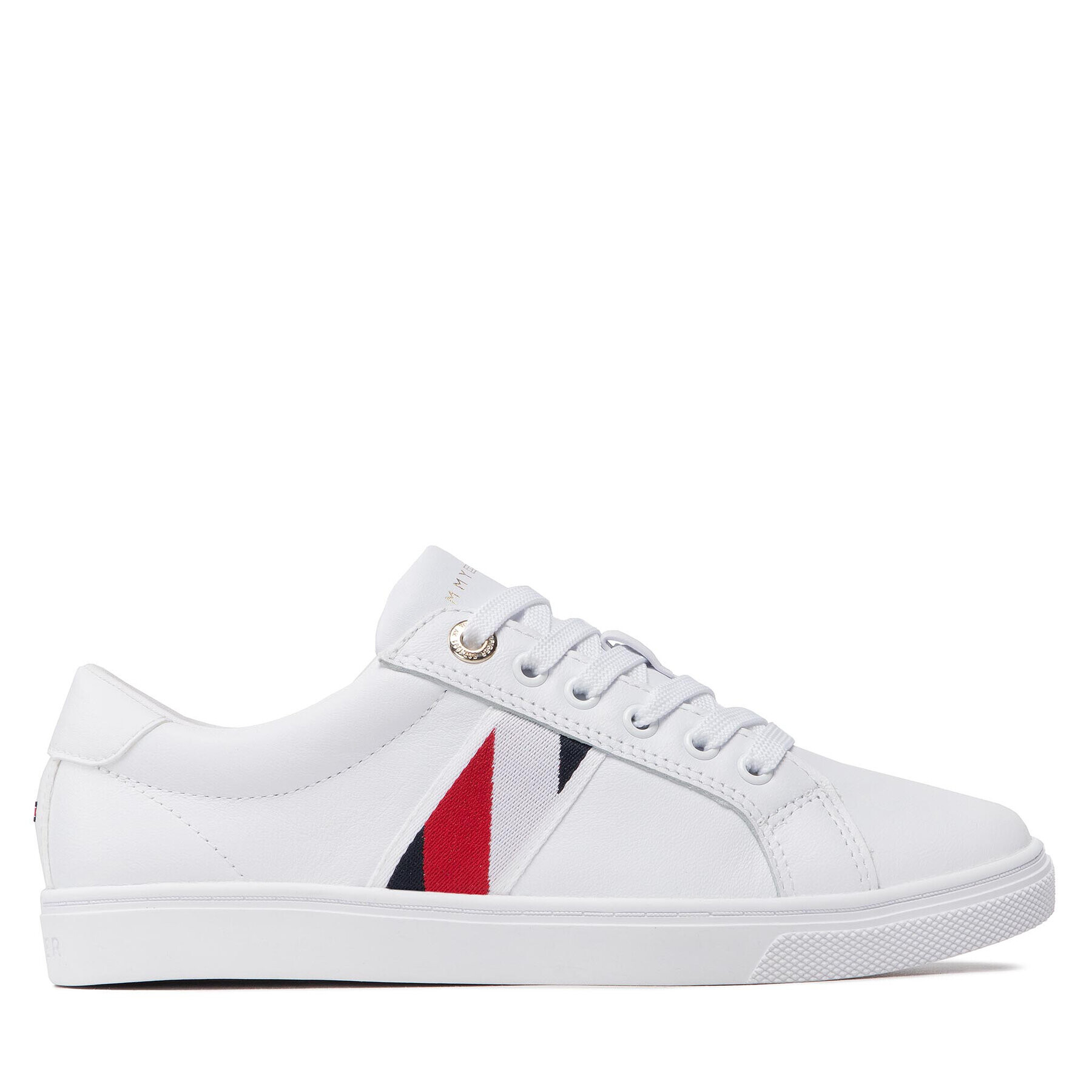 Tommy Hilfiger Sneakersy Corporate Tommy Cupsole FW0FW06605 Biela - Pepit.sk