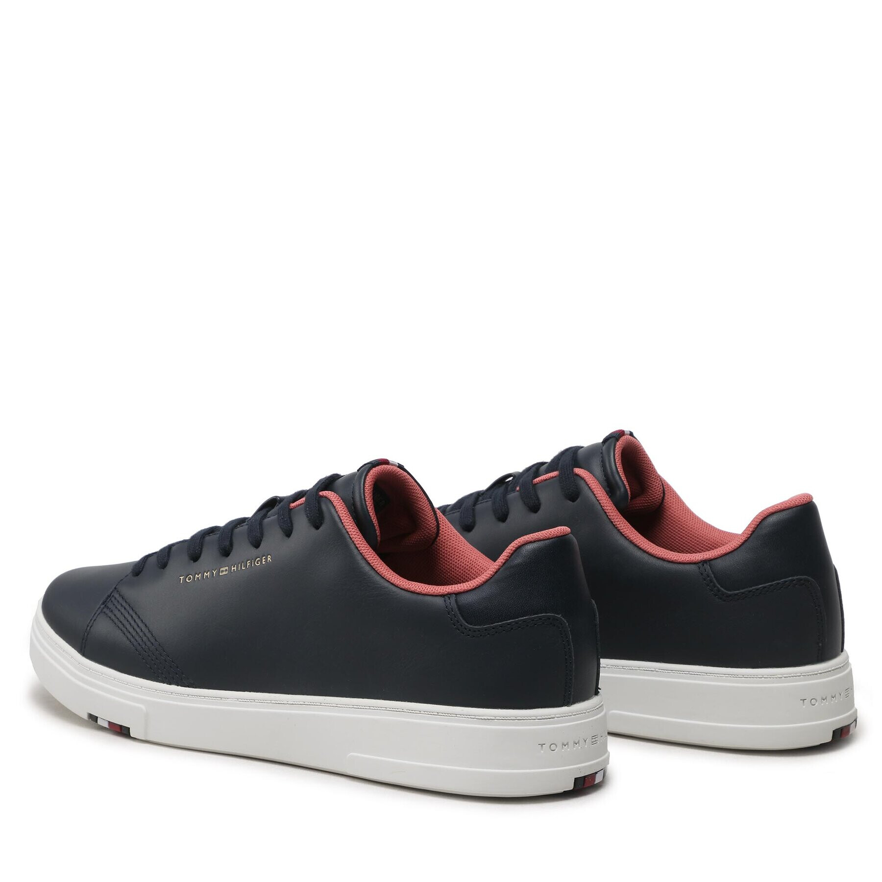 Tommy Hilfiger Sneakersy Elevated Rbw Cupsole Leather FM0FM04487 Tmavomodrá - Pepit.sk