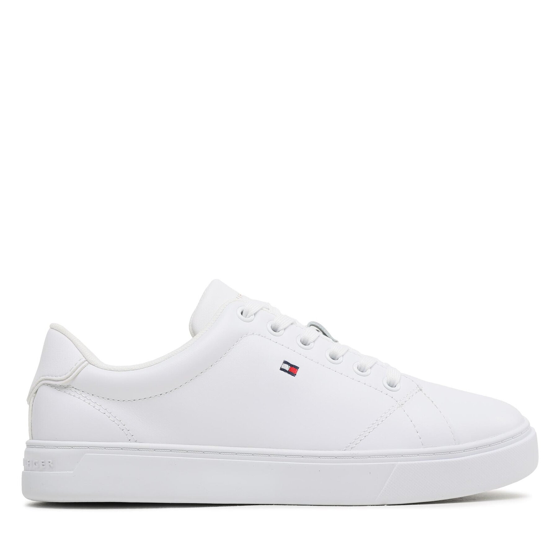 Tommy Hilfiger Sneakersy Essential Court FW0FW07427 Biela - Pepit.sk