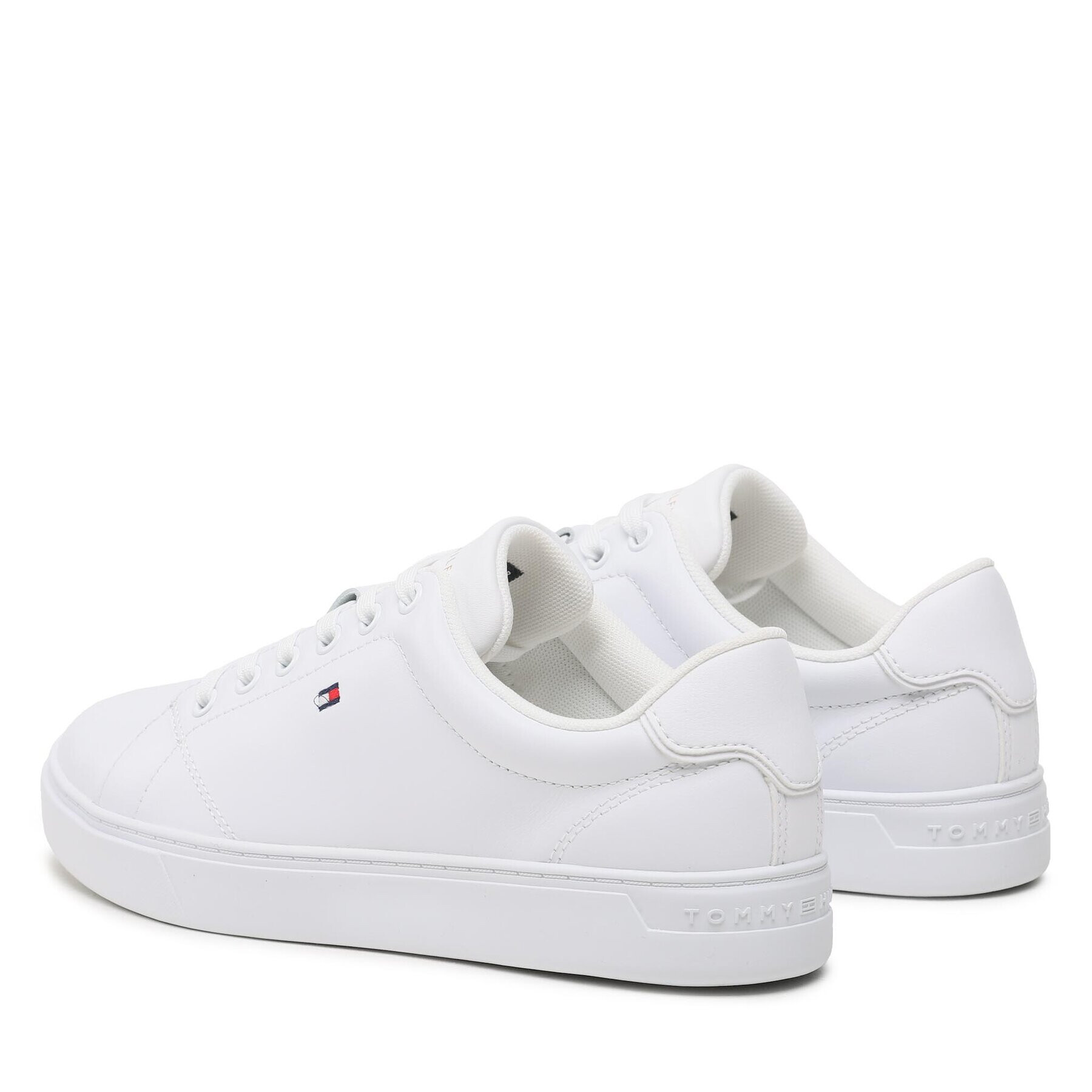 Tommy Hilfiger Sneakersy Essential Court FW0FW07427 Biela - Pepit.sk