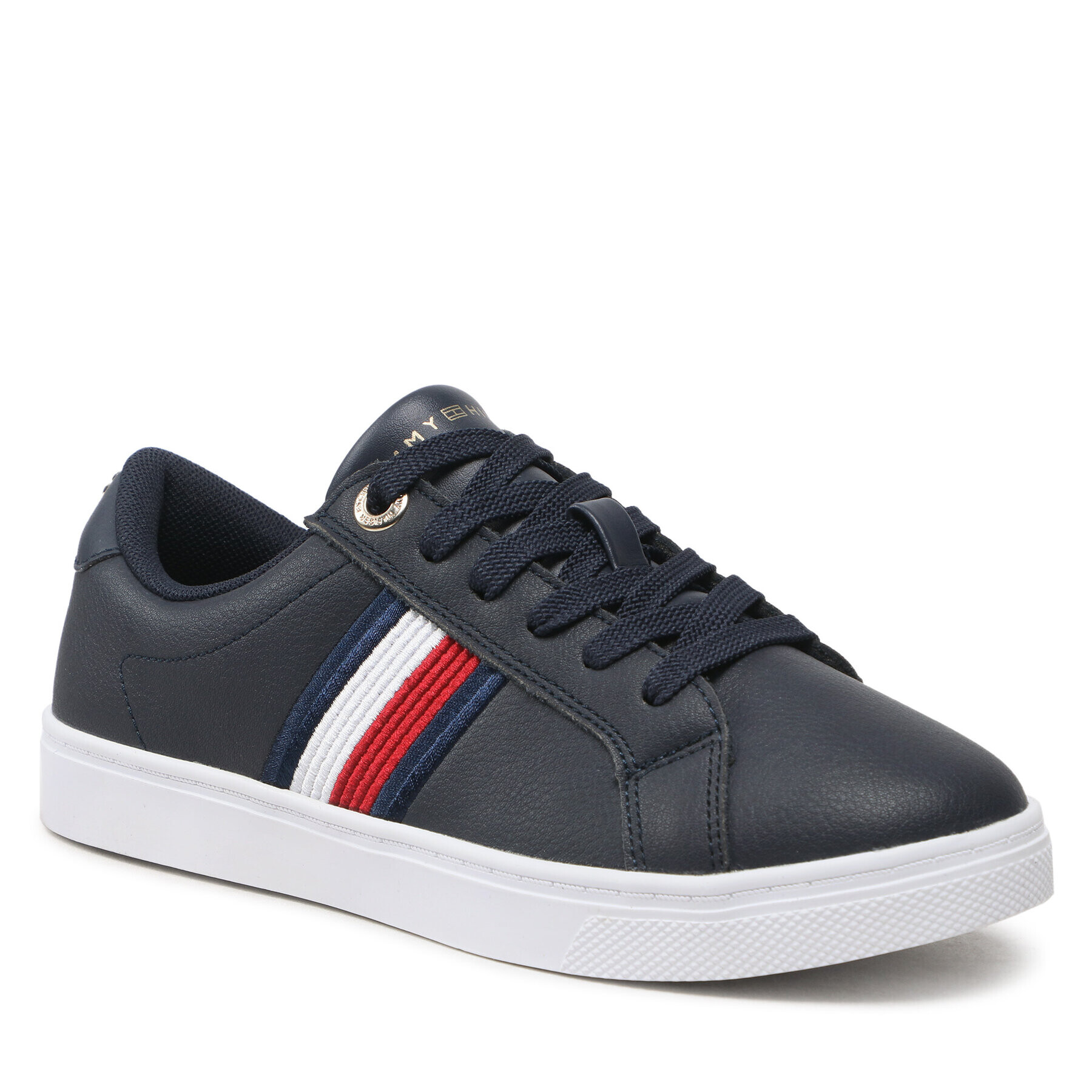 Tommy Hilfiger Sneakersy Essential Stripes Sneaker FW0FW06903 Tmavomodrá - Pepit.sk