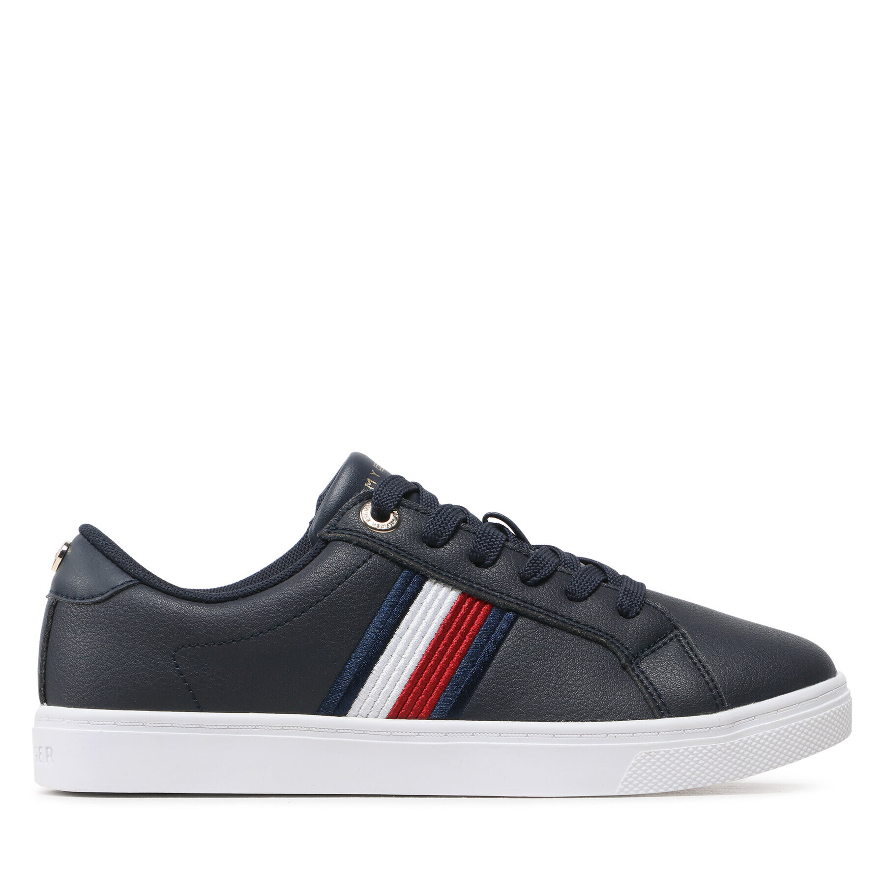 Tommy Hilfiger Sneakersy Essential Stripes Sneaker FW0FW06903 Tmavomodrá - Pepit.sk