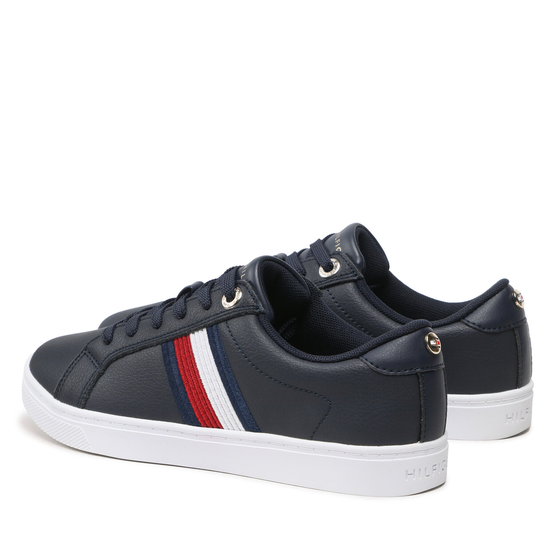 Tommy Hilfiger Sneakersy Essential Stripes Sneaker FW0FW06903 Tmavomodrá - Pepit.sk