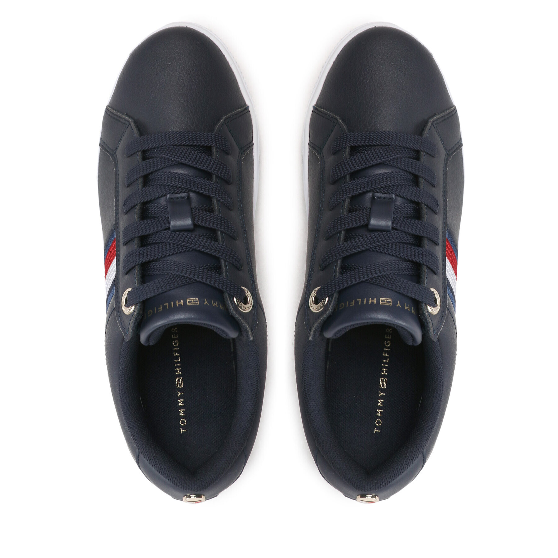 Tommy Hilfiger Sneakersy Essential Stripes Sneaker FW0FW06903 Tmavomodrá - Pepit.sk