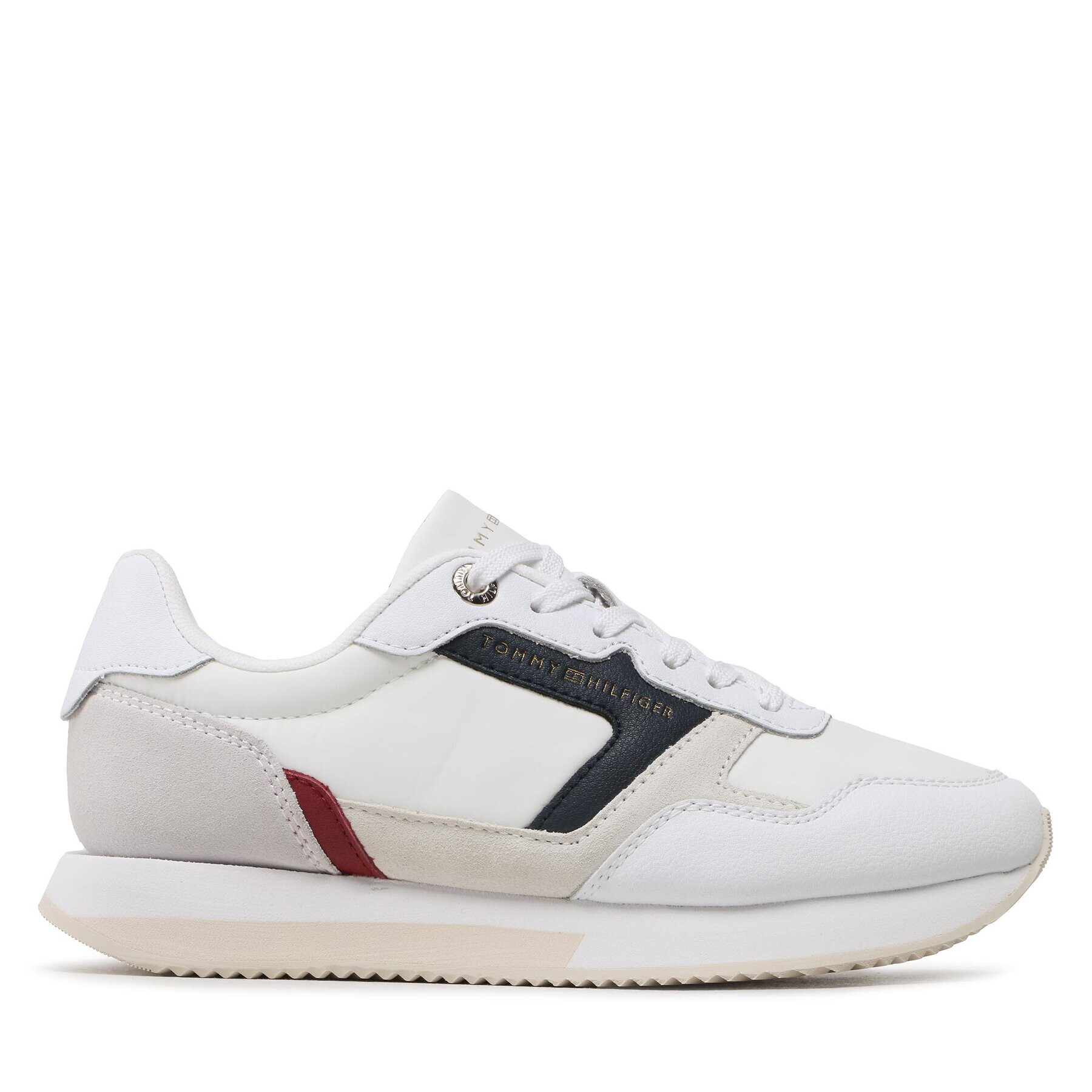 Tommy Hilfiger Sneakersy Essential Th Runner FW0FW06947 Biela - Pepit.sk