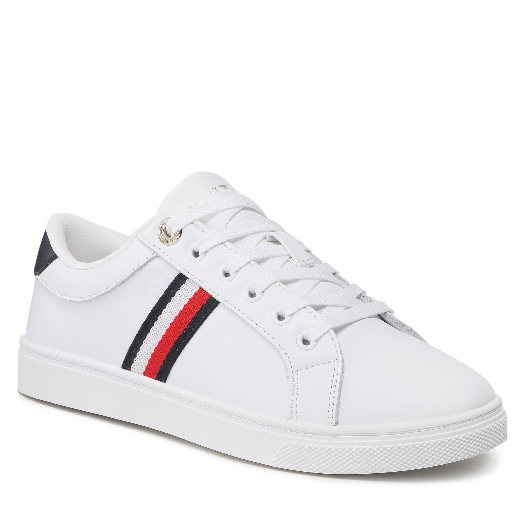 Tommy Hilfiger Sneakersy Essential Webbing Cupsole FW0FW07378 Biela - Pepit.sk