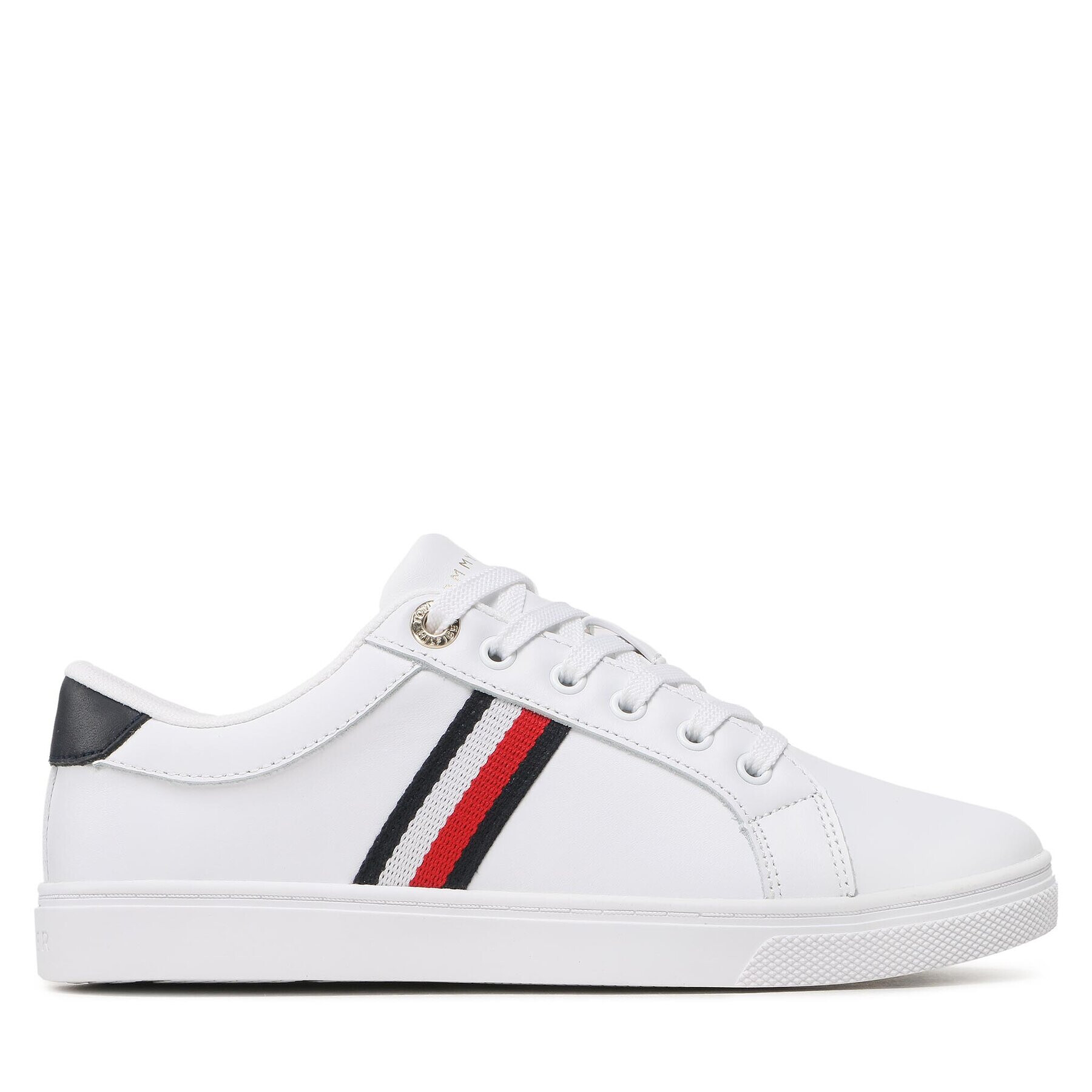 Tommy Hilfiger Sneakersy Essential Webbing Cupsole FW0FW07378 Biela - Pepit.sk