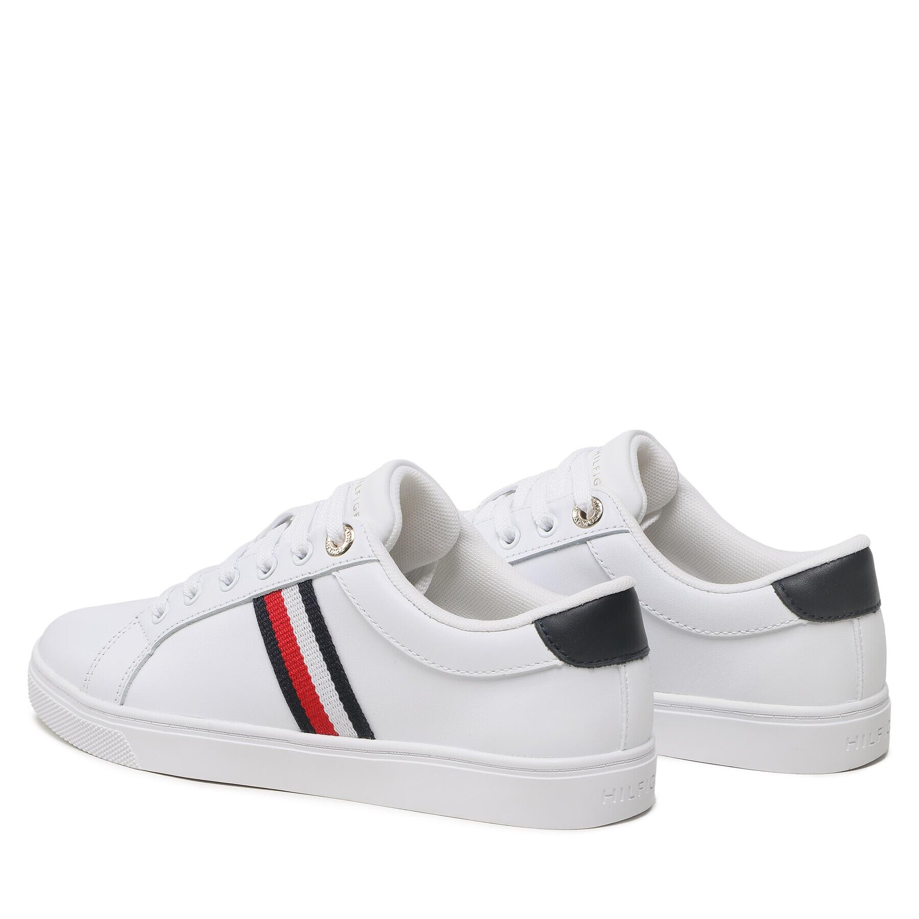 Tommy Hilfiger Sneakersy Essential Webbing Cupsole FW0FW07378 Biela - Pepit.sk